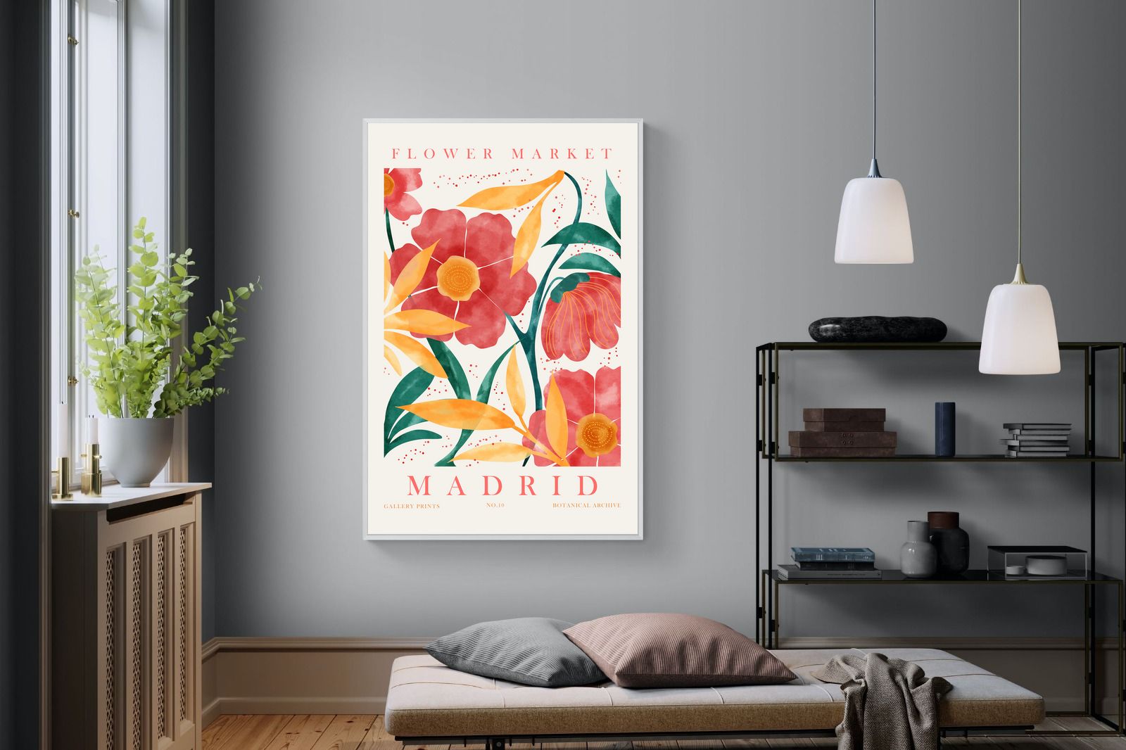 Pixalot Madrid Flower Market