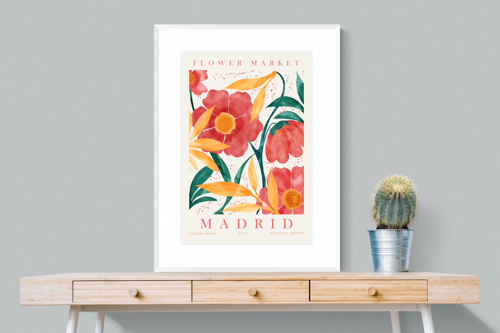 Pixalot Madrid Flower Market