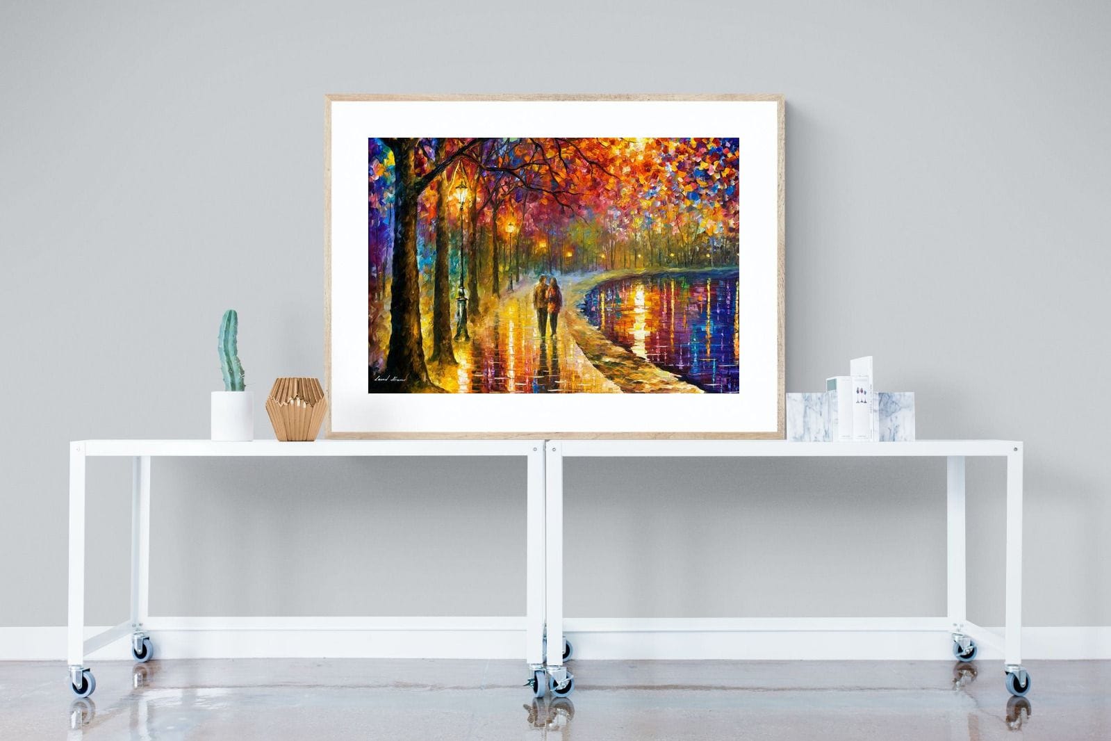 Spirits By The Lake-Wall_Art-120 x 90cm-Framed Print-Wood-Pixalot