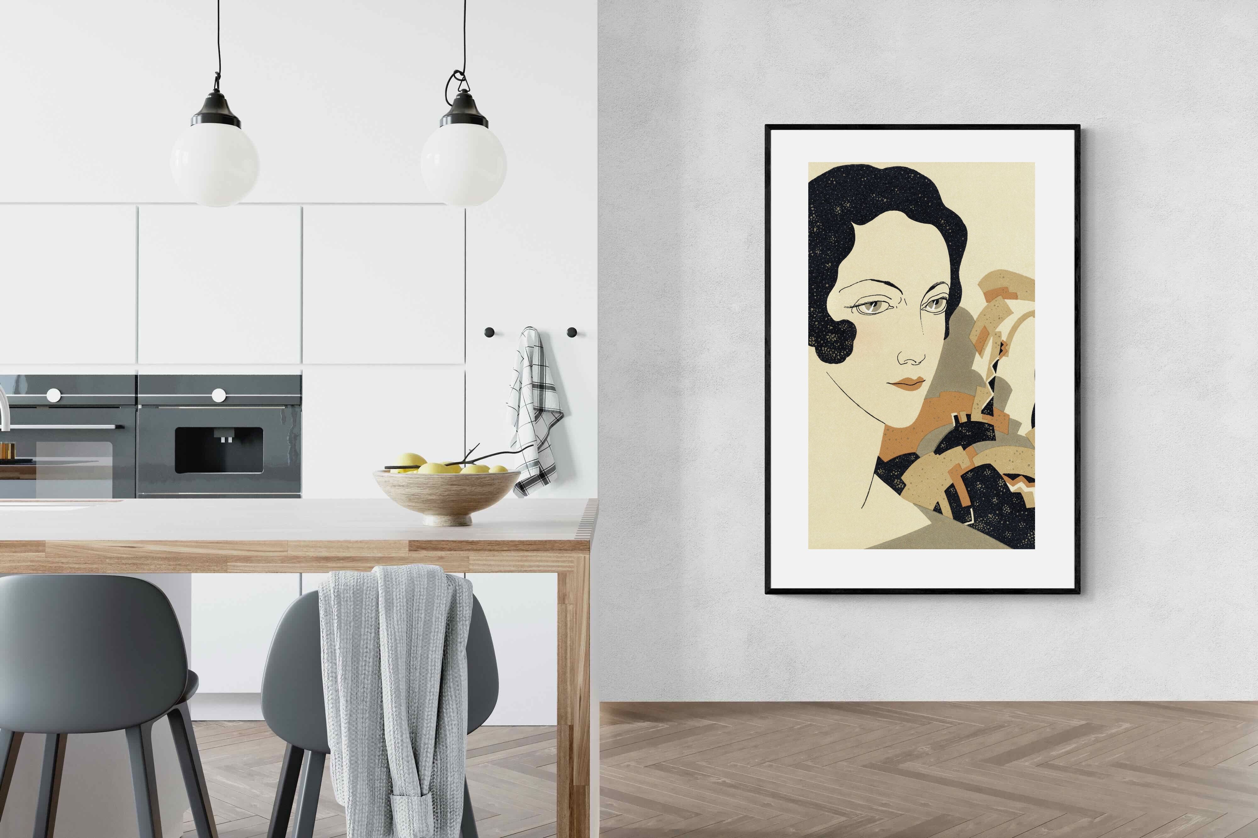 Pixalot Art Deco Lady