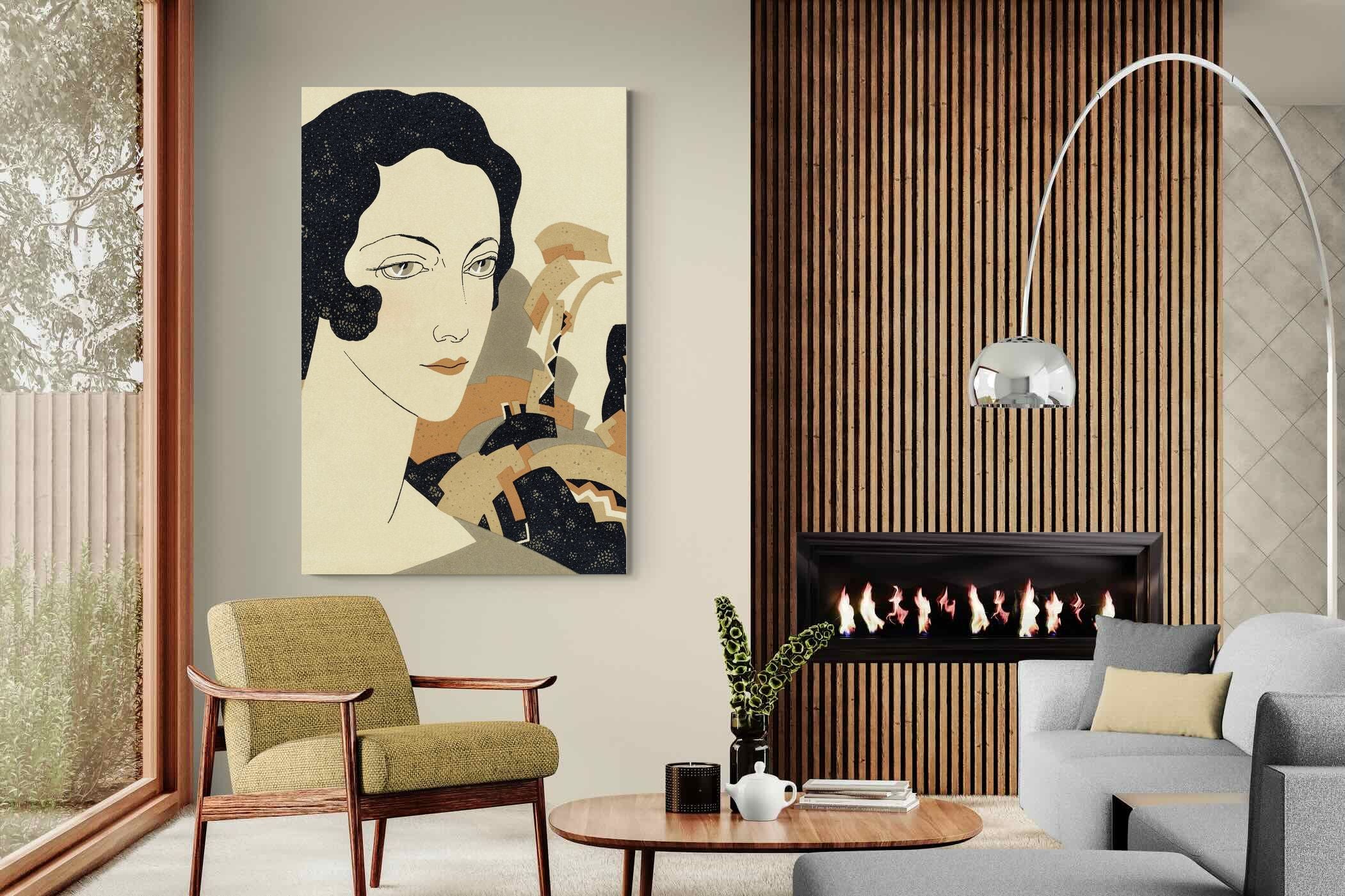 Pixalot Art Deco Lady