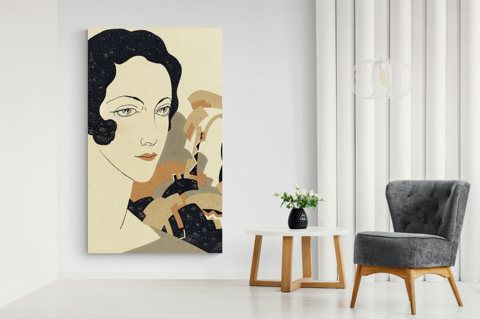 Pixalot Art Deco Lady