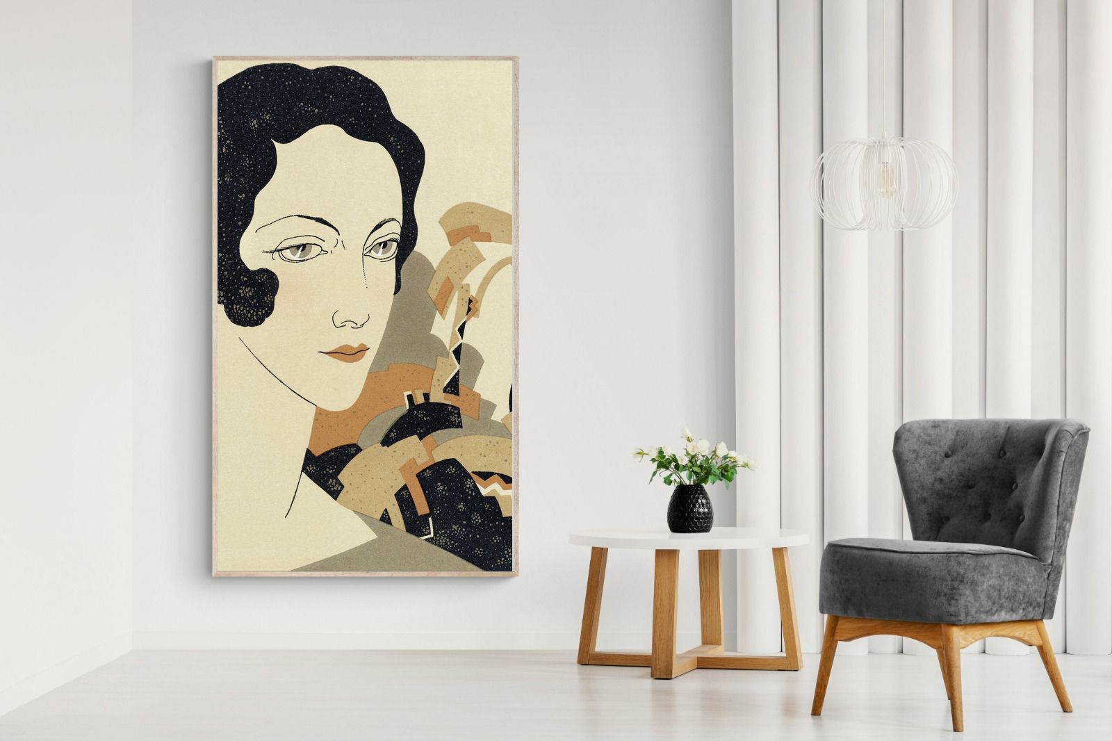 Pixalot Art Deco Lady