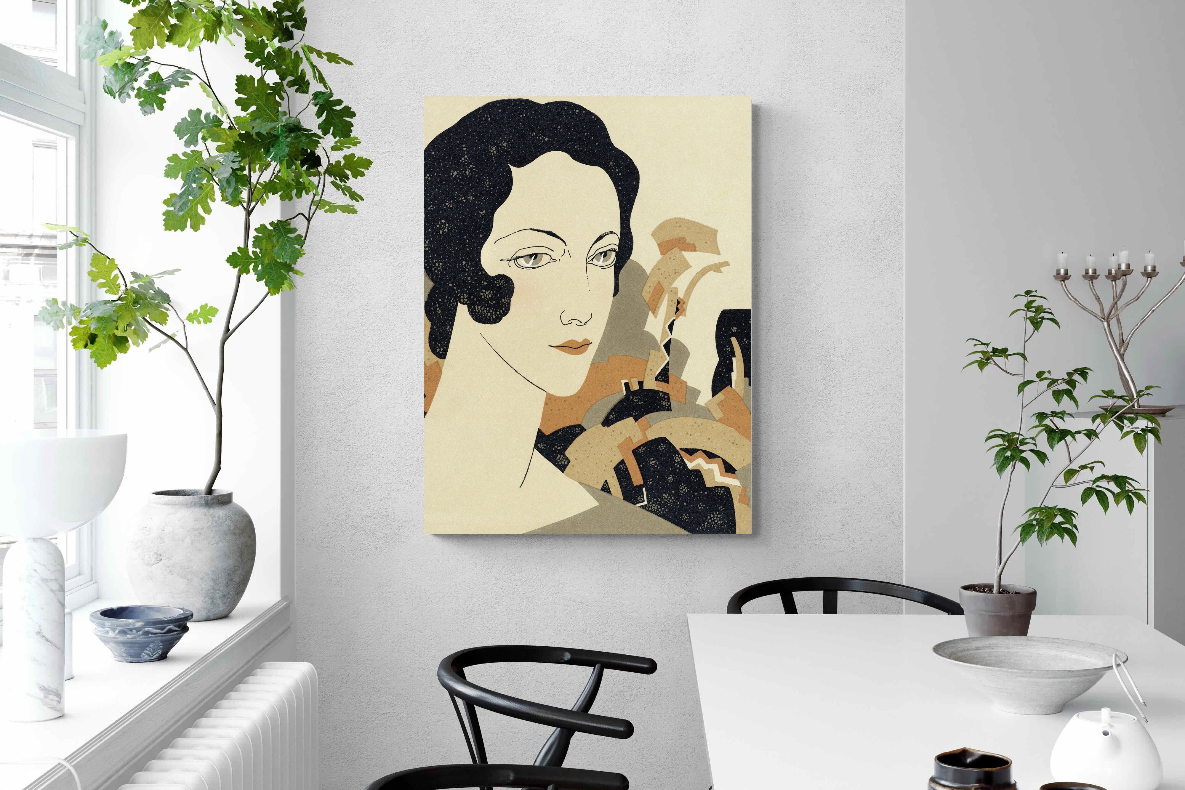 Pixalot Art Deco Lady