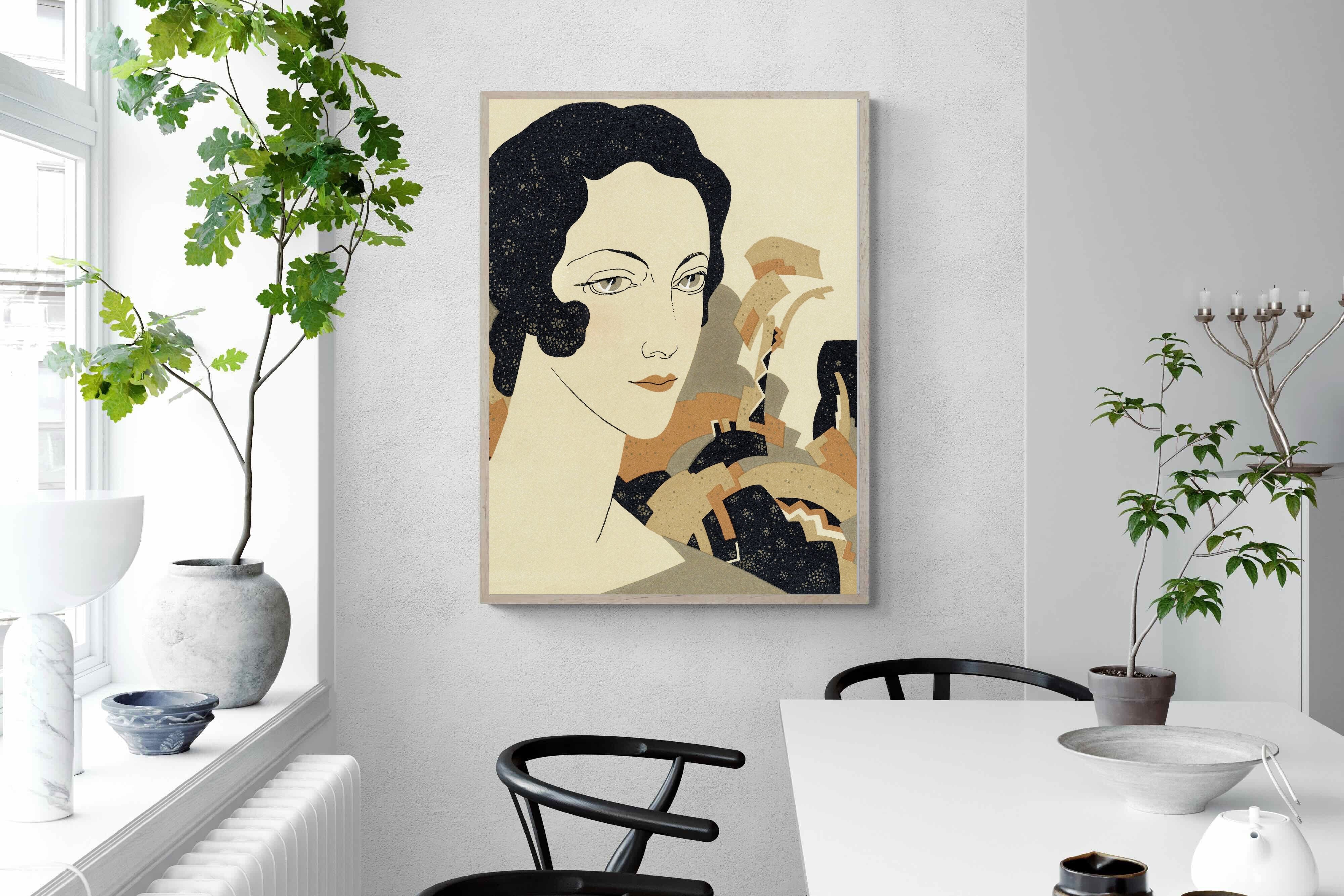 Pixalot Art Deco Lady