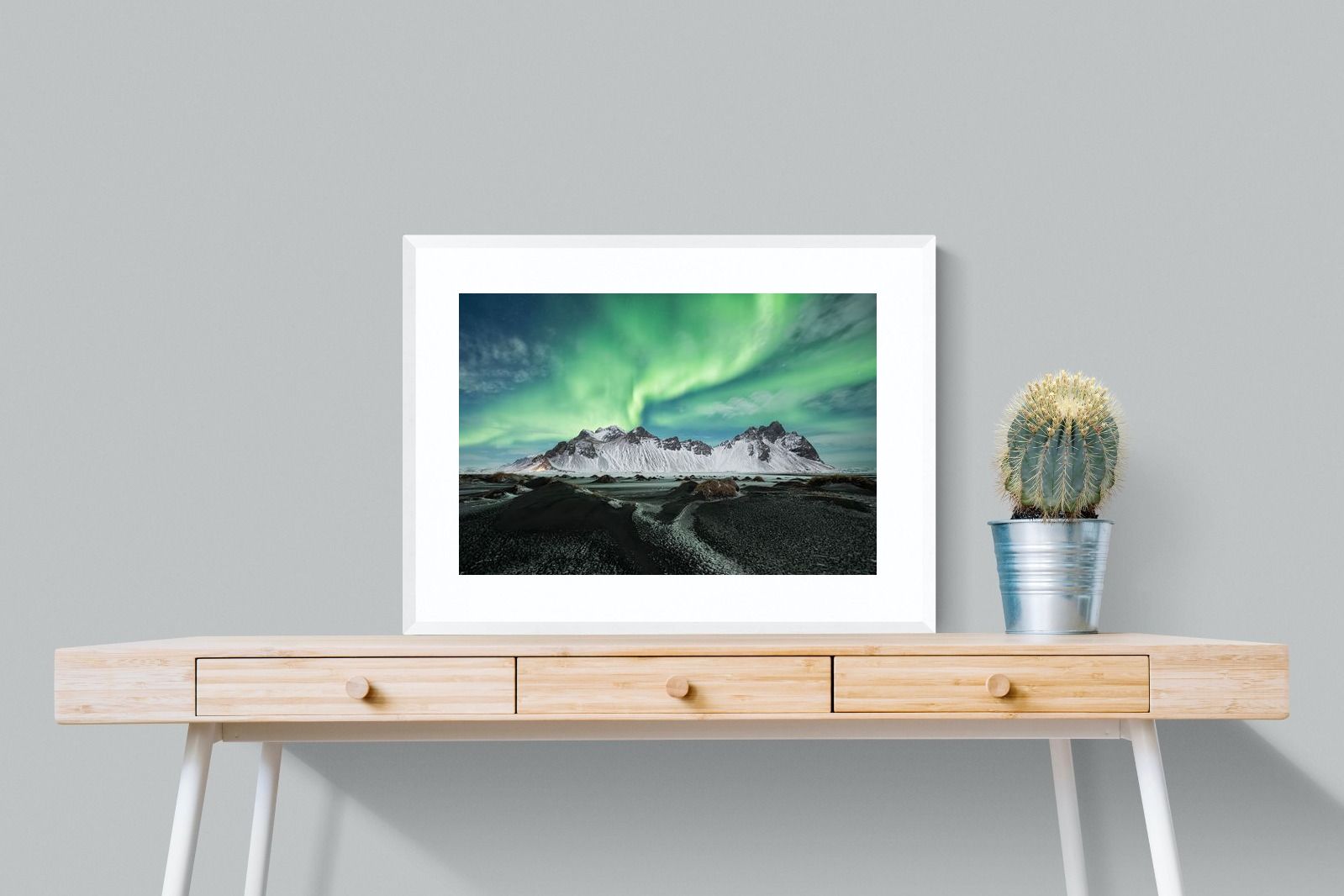 Pixalot Aurora Over Ice