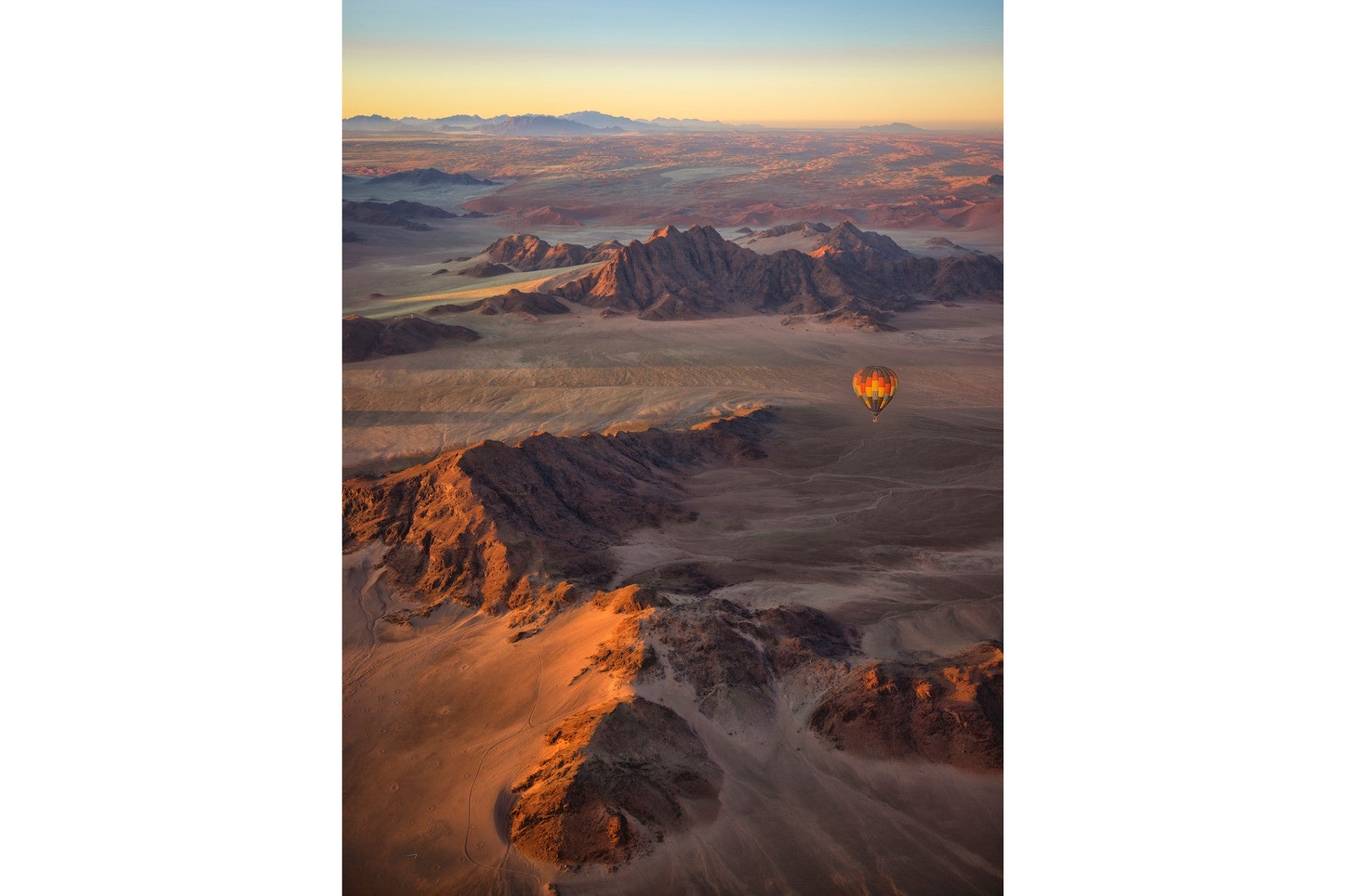 Balloon Over the Namib