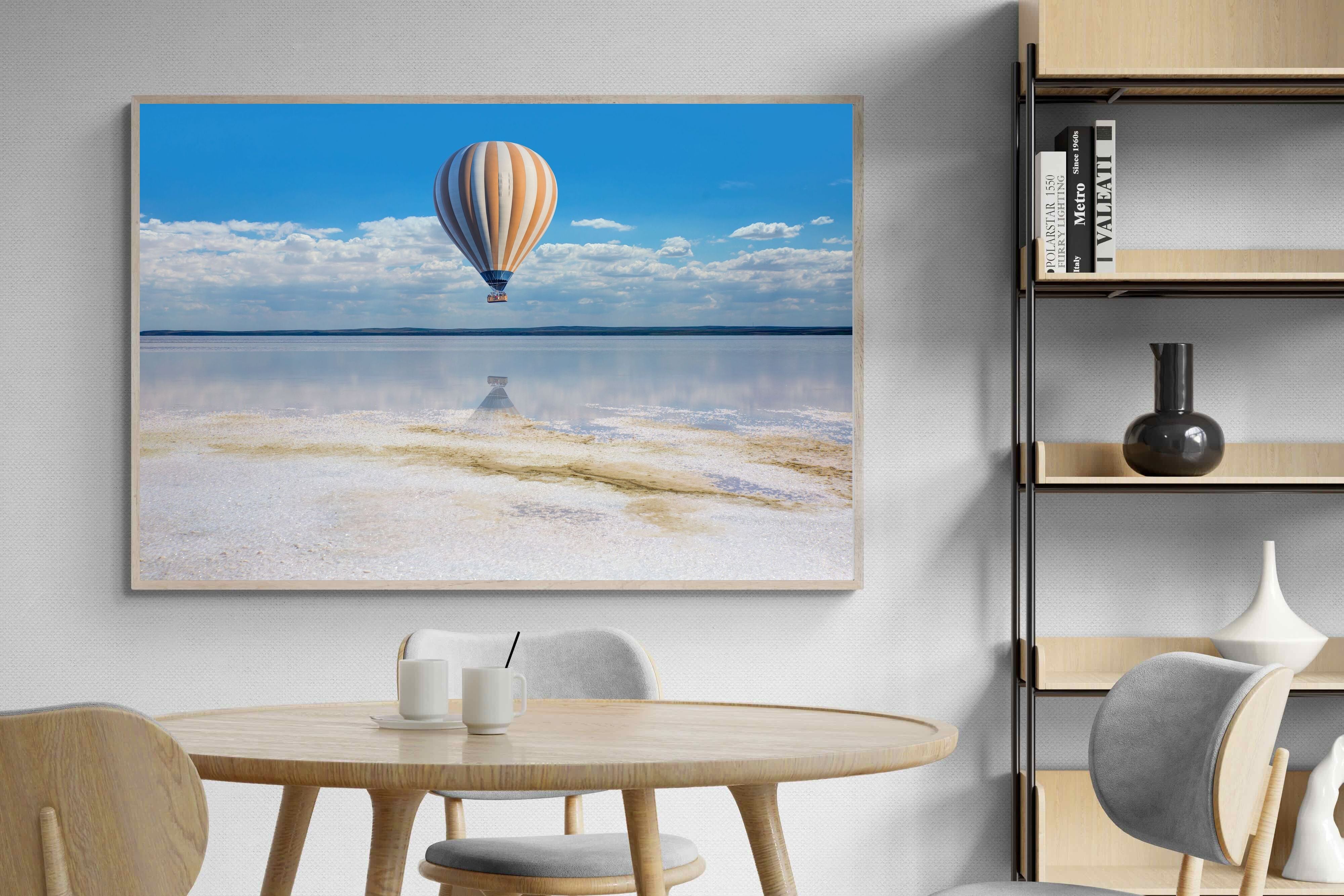 Pixalot Balloon Over the Salt Flats