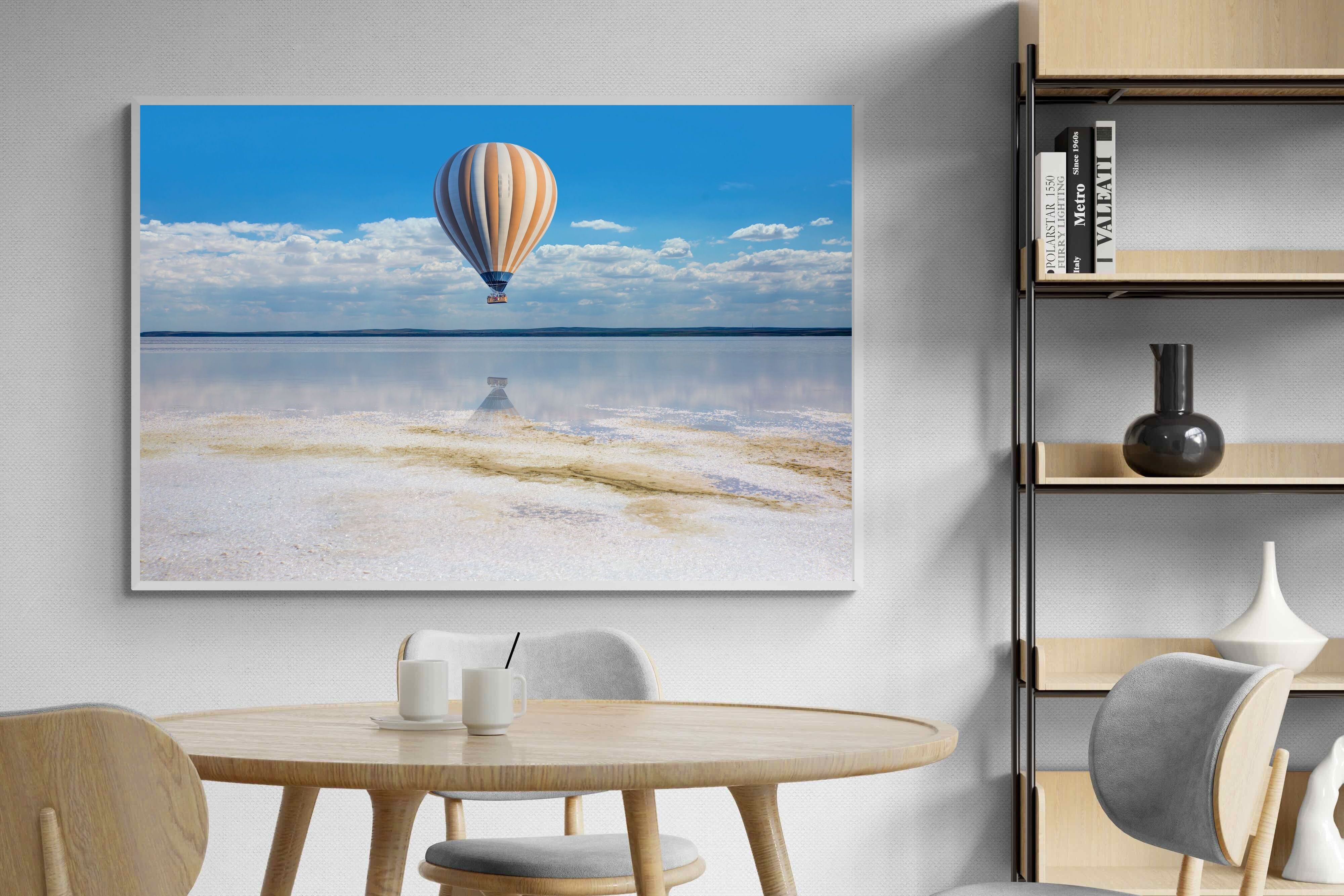 Pixalot Balloon Over the Salt Flats