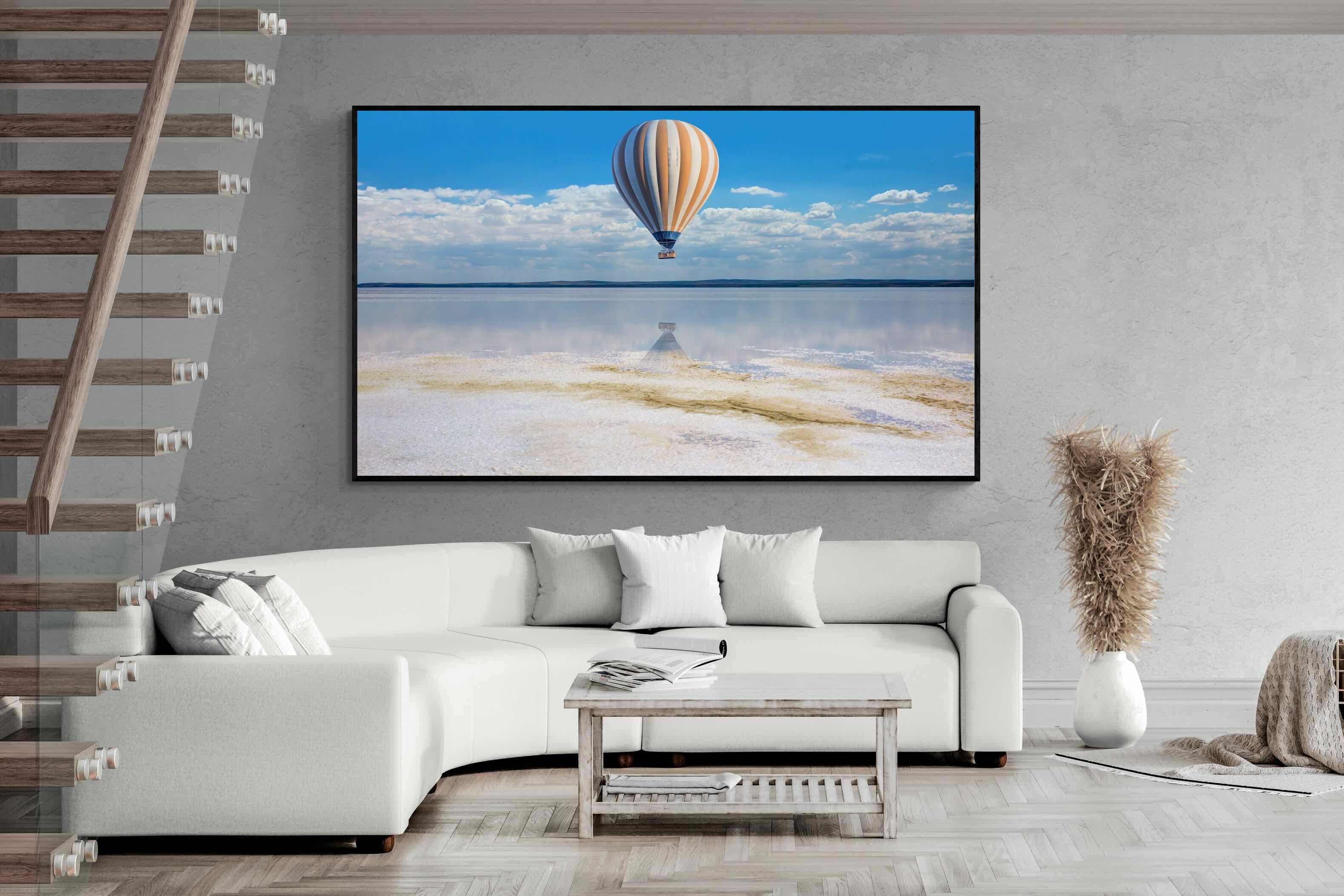 Pixalot Balloon Over the Salt Flats