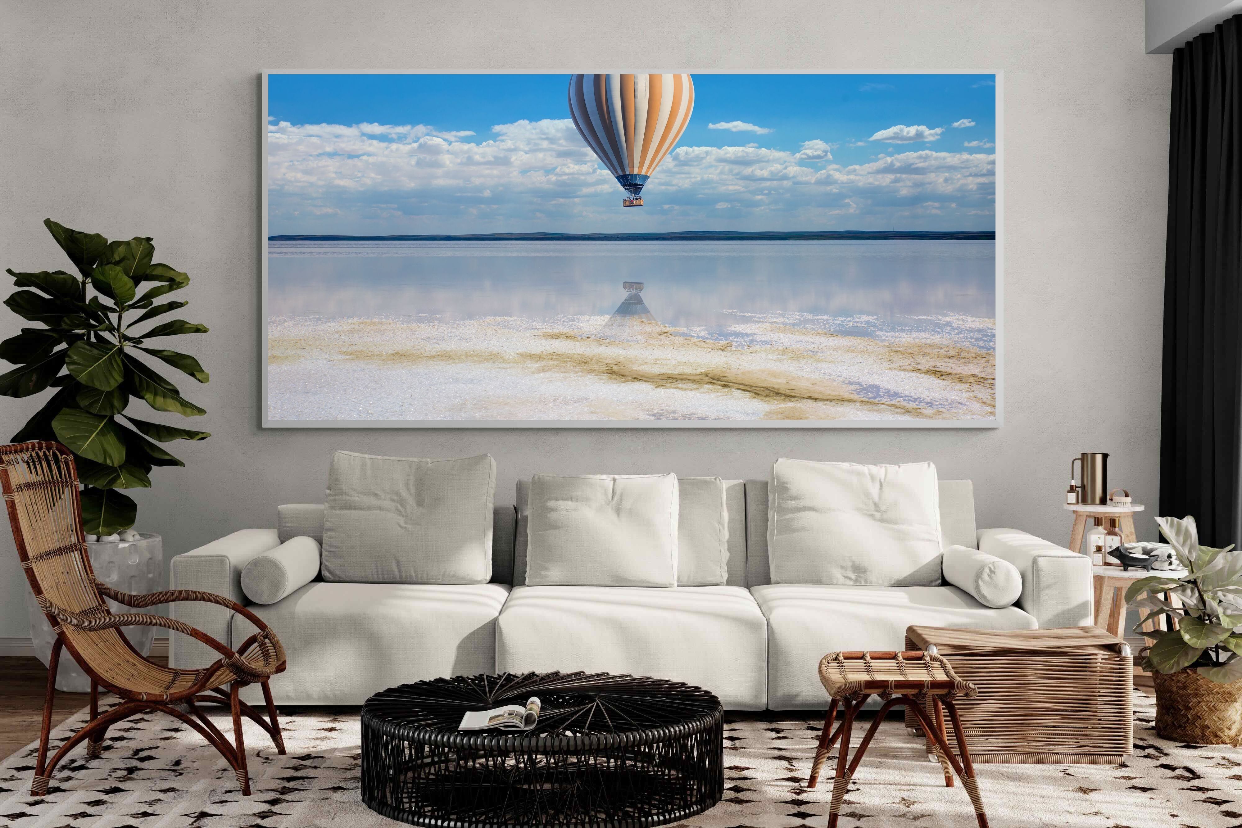 Pixalot Balloon Over the Salt Flats