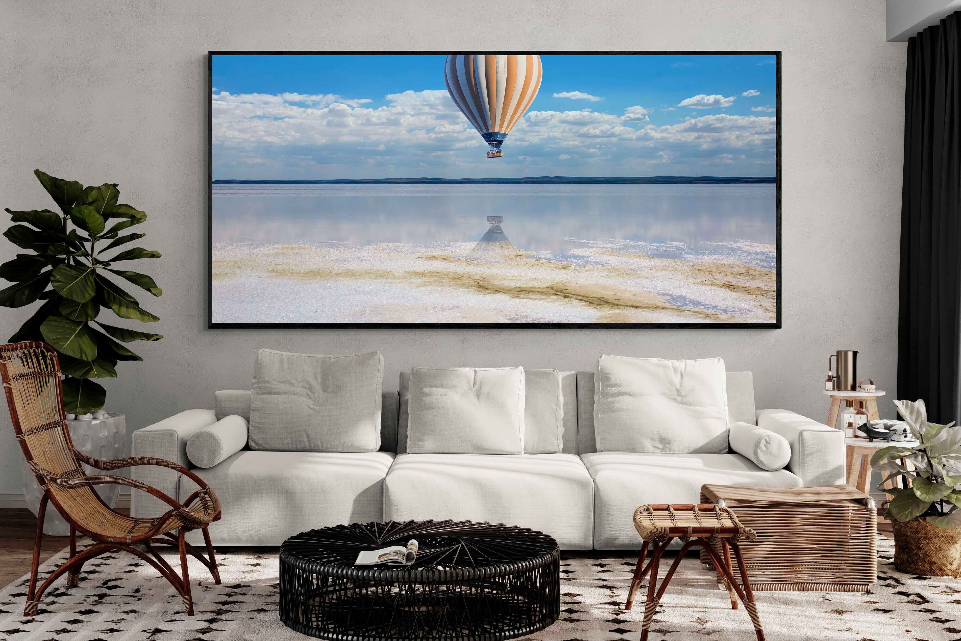 Pixalot Balloon Over the Salt Flats