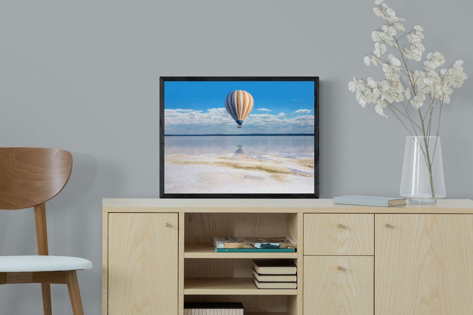 Pixalot Balloon Over the Salt Flats