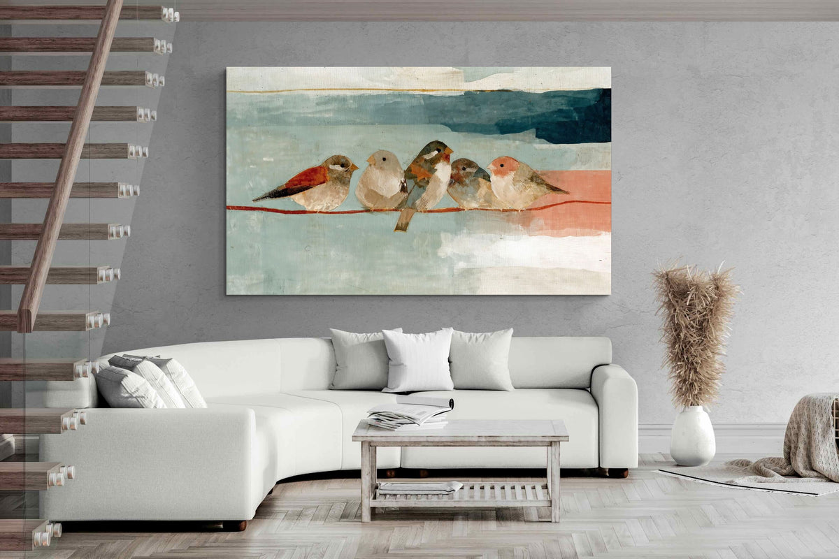 Pixalot ® Birds on a Wire in Autumn