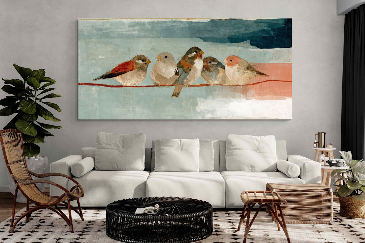 Pixalot ® Birds on a Wire in Autumn