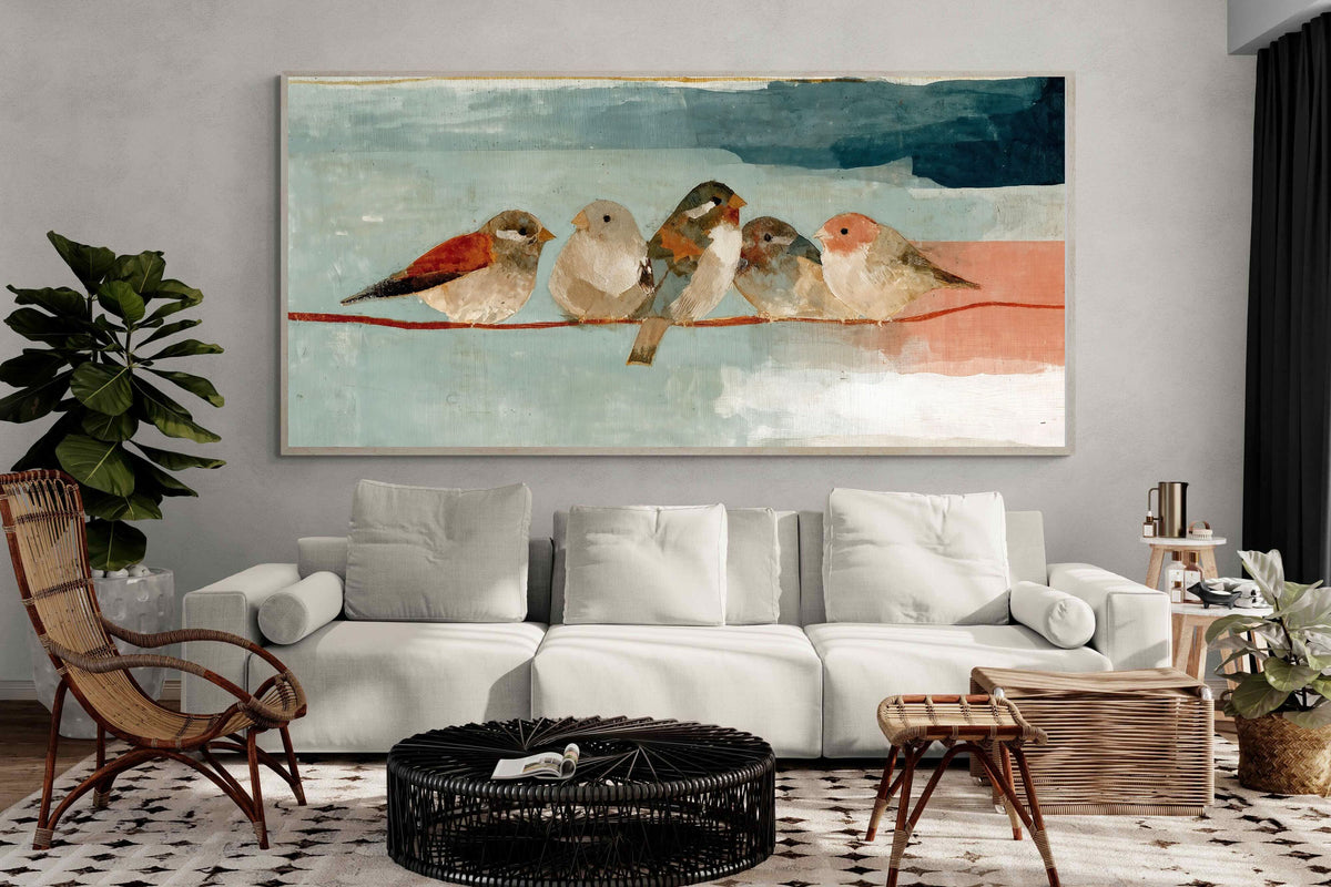 Pixalot ® Birds on a Wire in Autumn