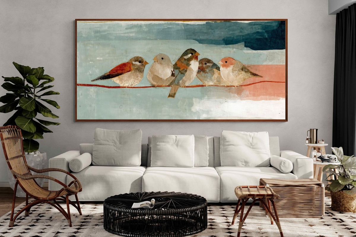 Pixalot ® Birds on a Wire in Autumn