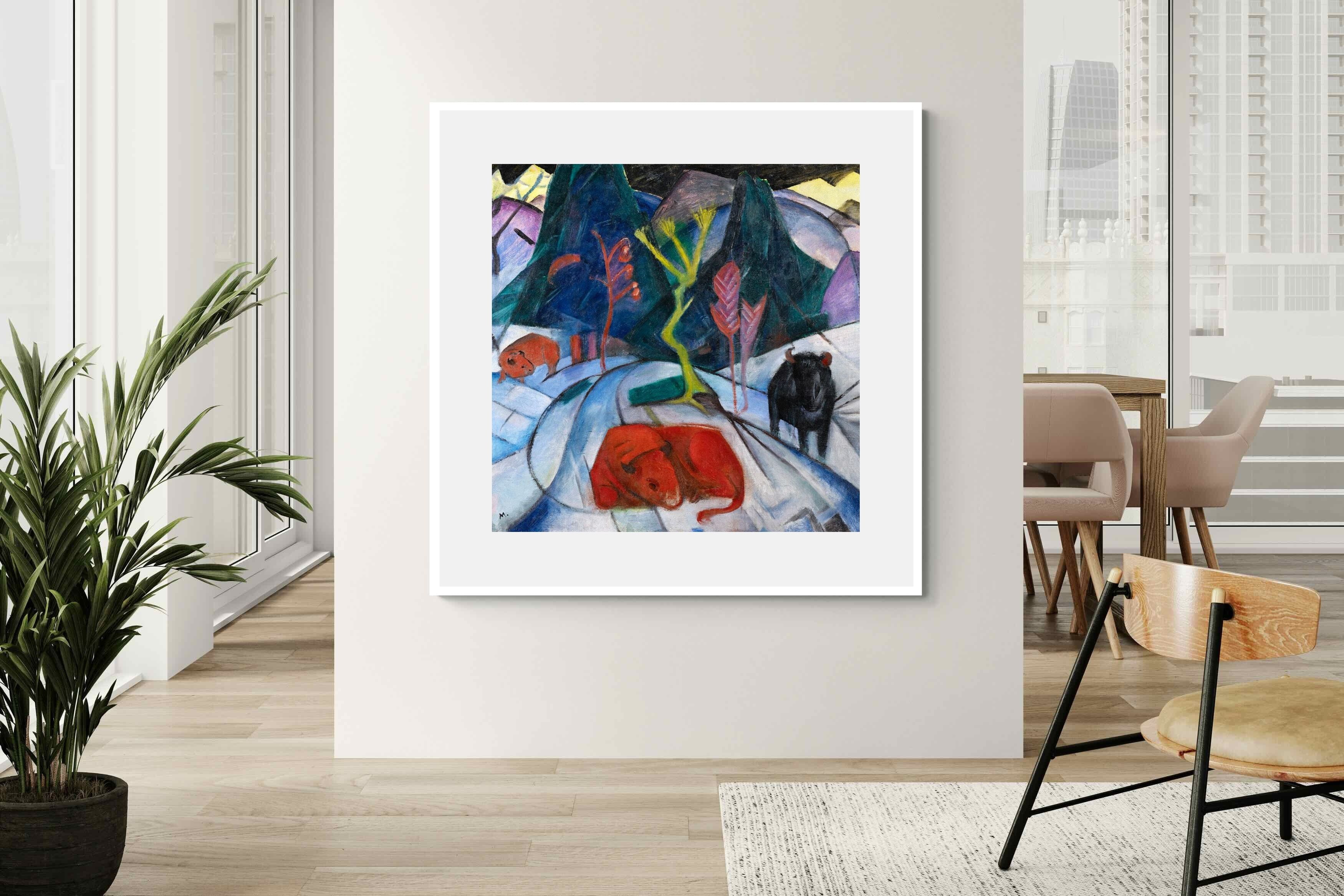 Pixalot Bison in Winter