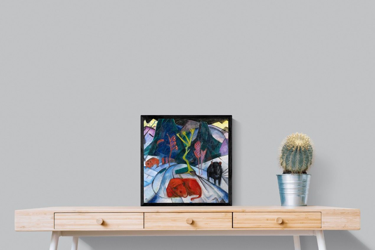 Pixalot Bison in Winter