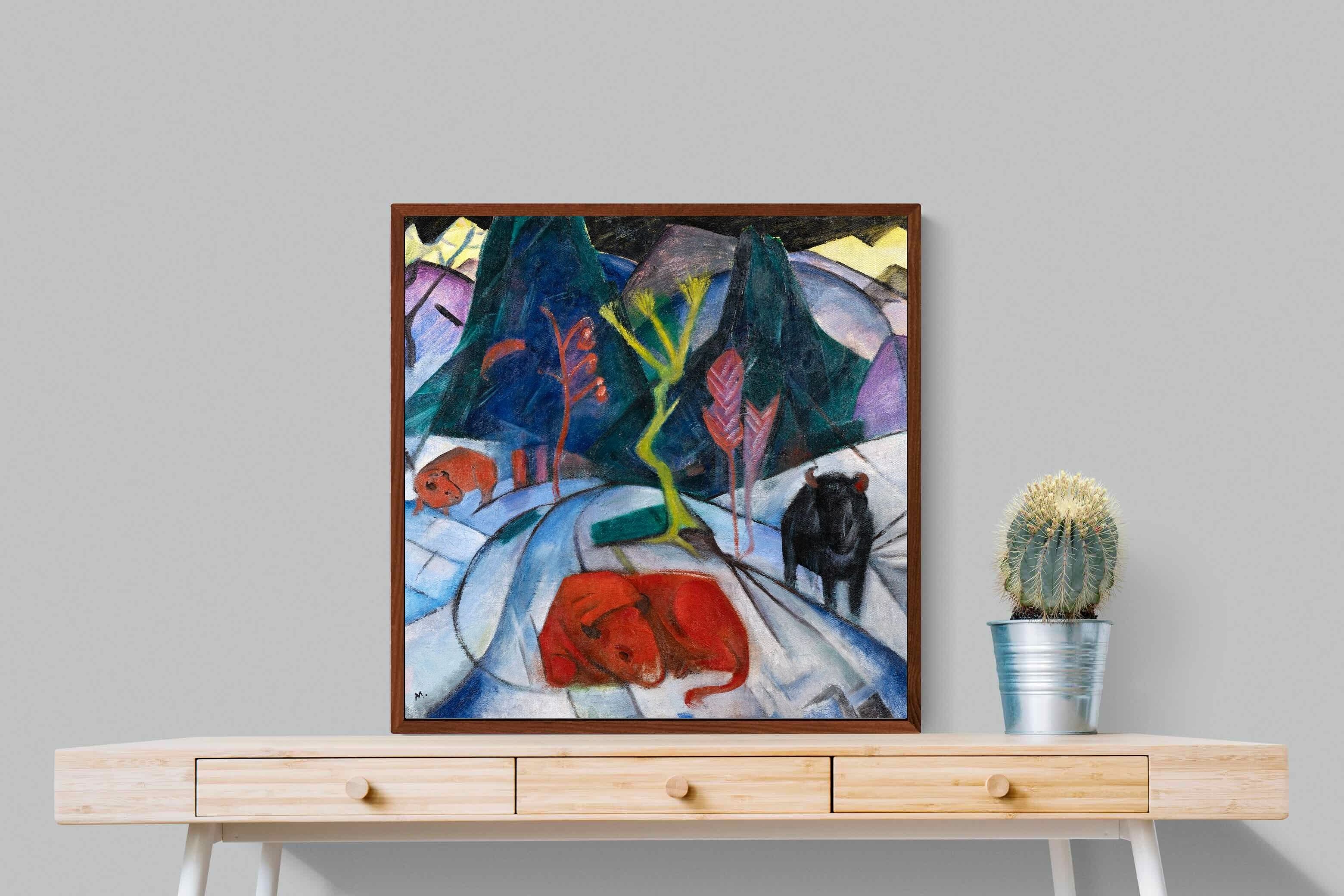 Pixalot Bison in Winter