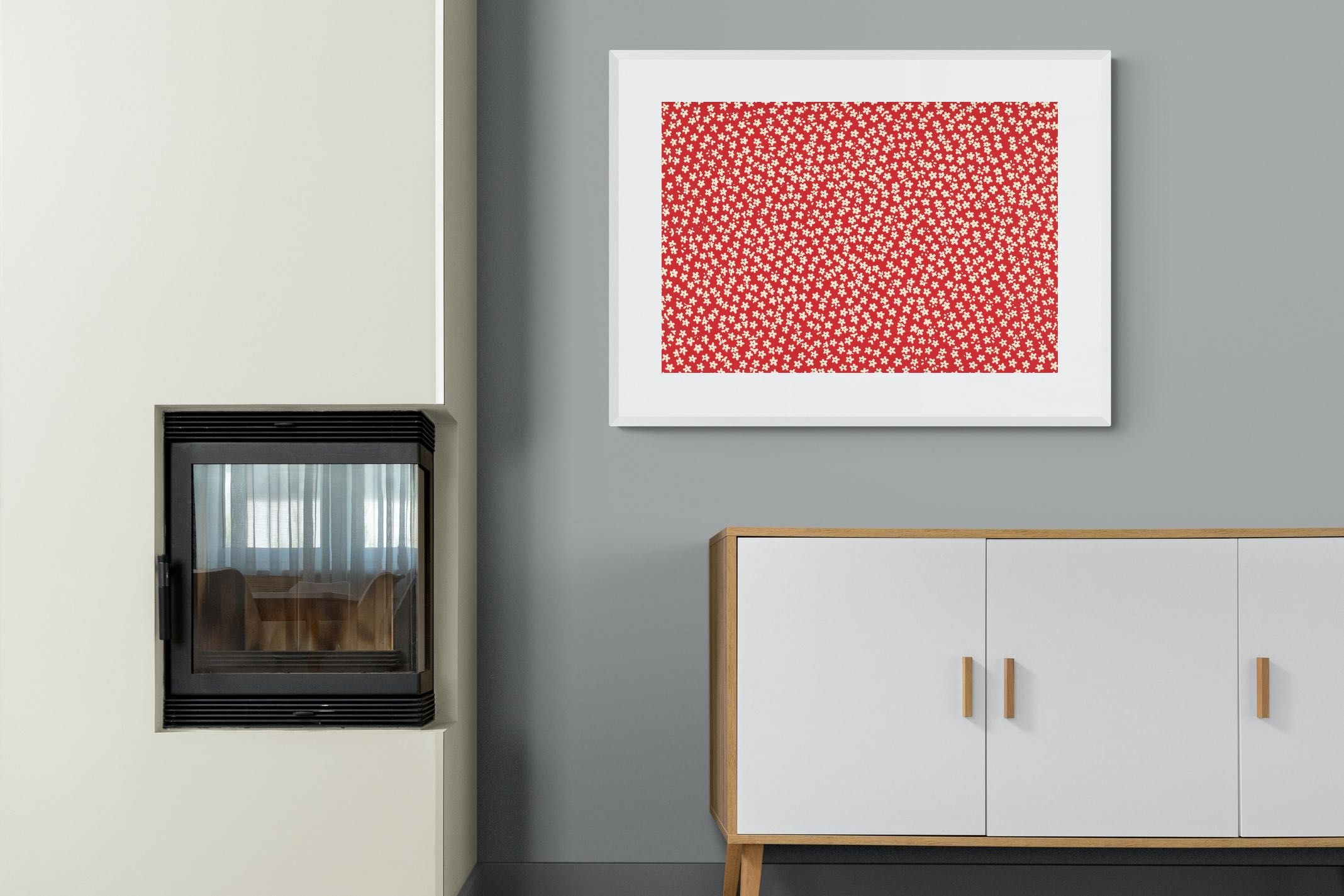 Pixalot Blad Met Strooipatroon Van Bloemen