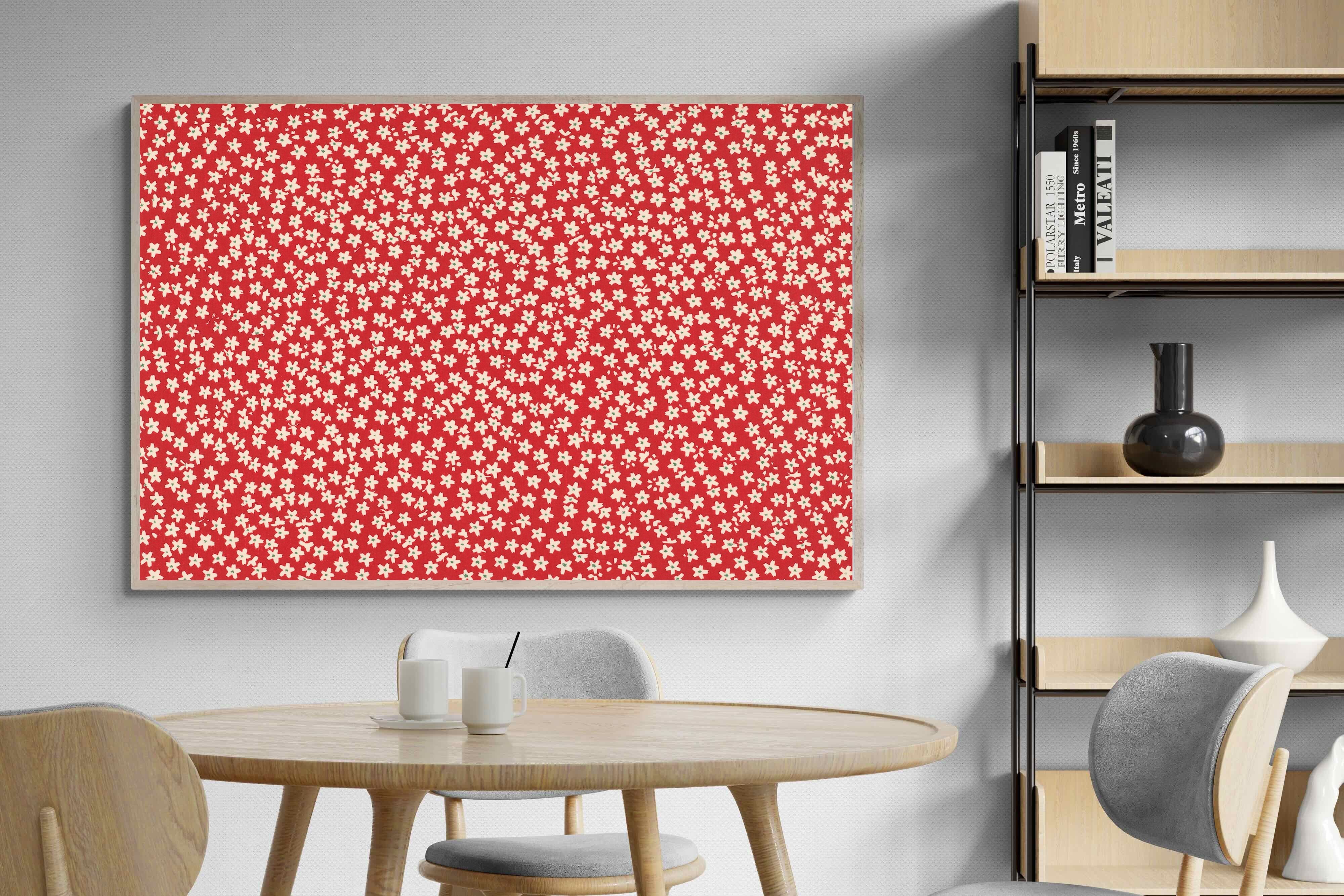 Pixalot Blad Met Strooipatroon Van Bloemen