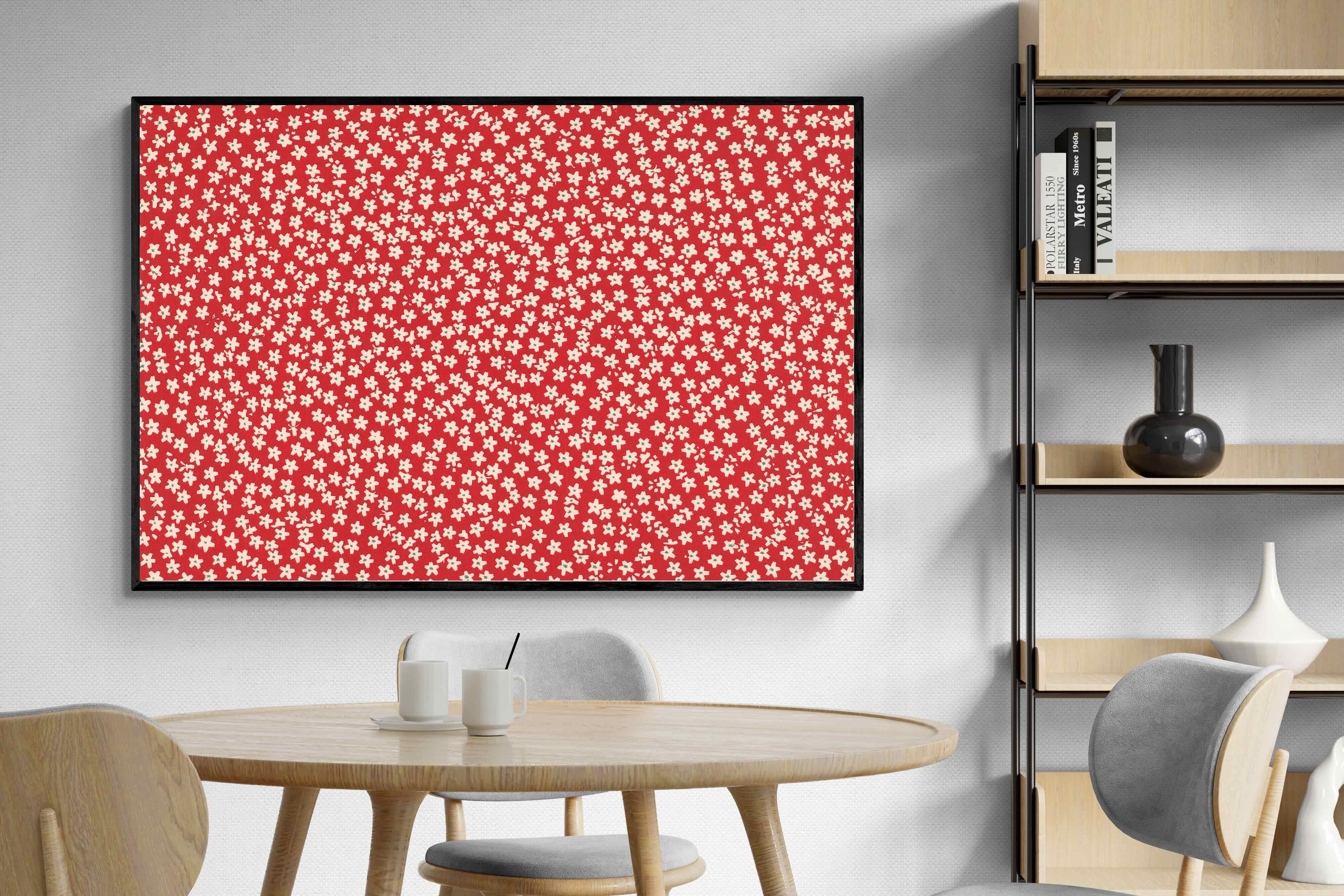 Pixalot Blad Met Strooipatroon Van Bloemen