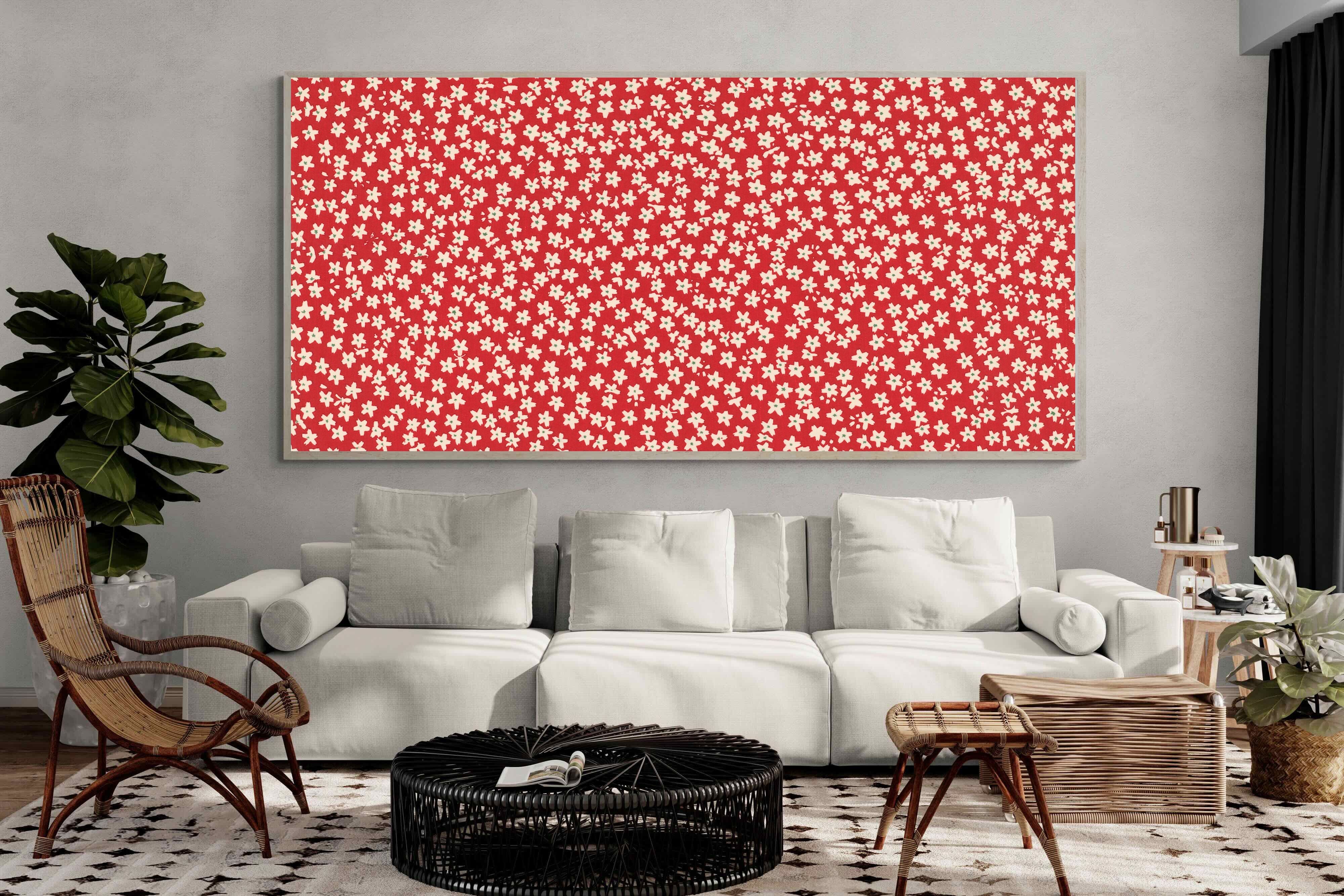 Pixalot Blad Met Strooipatroon Van Bloemen