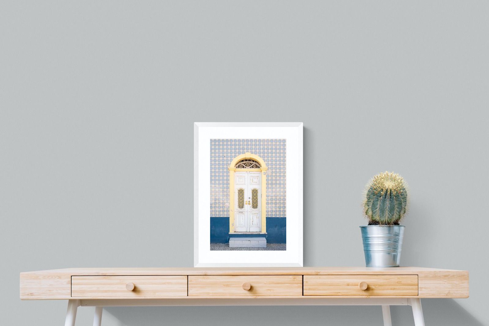 Pixalot Blue and Yellow Facade