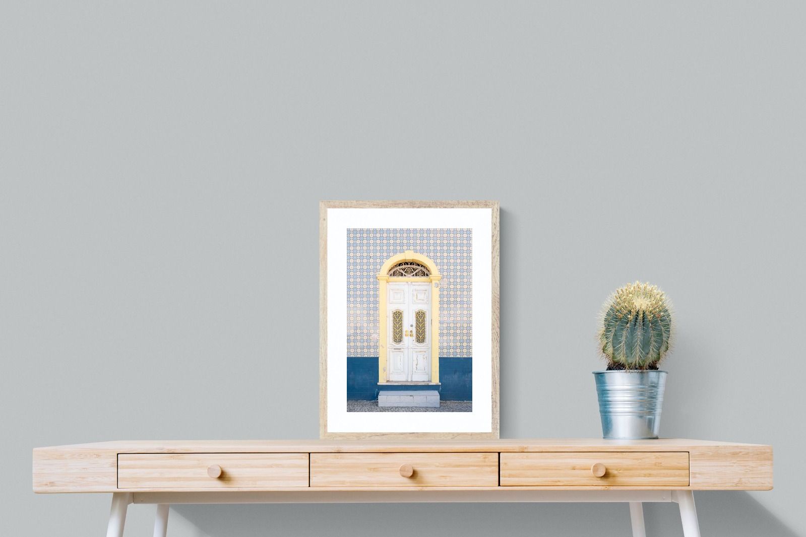 Pixalot Blue and Yellow Facade