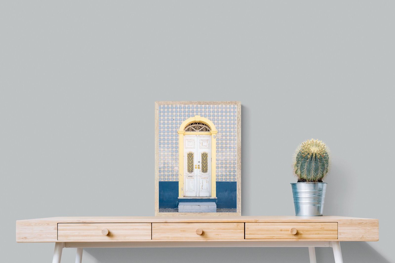 Pixalot Blue and Yellow Facade