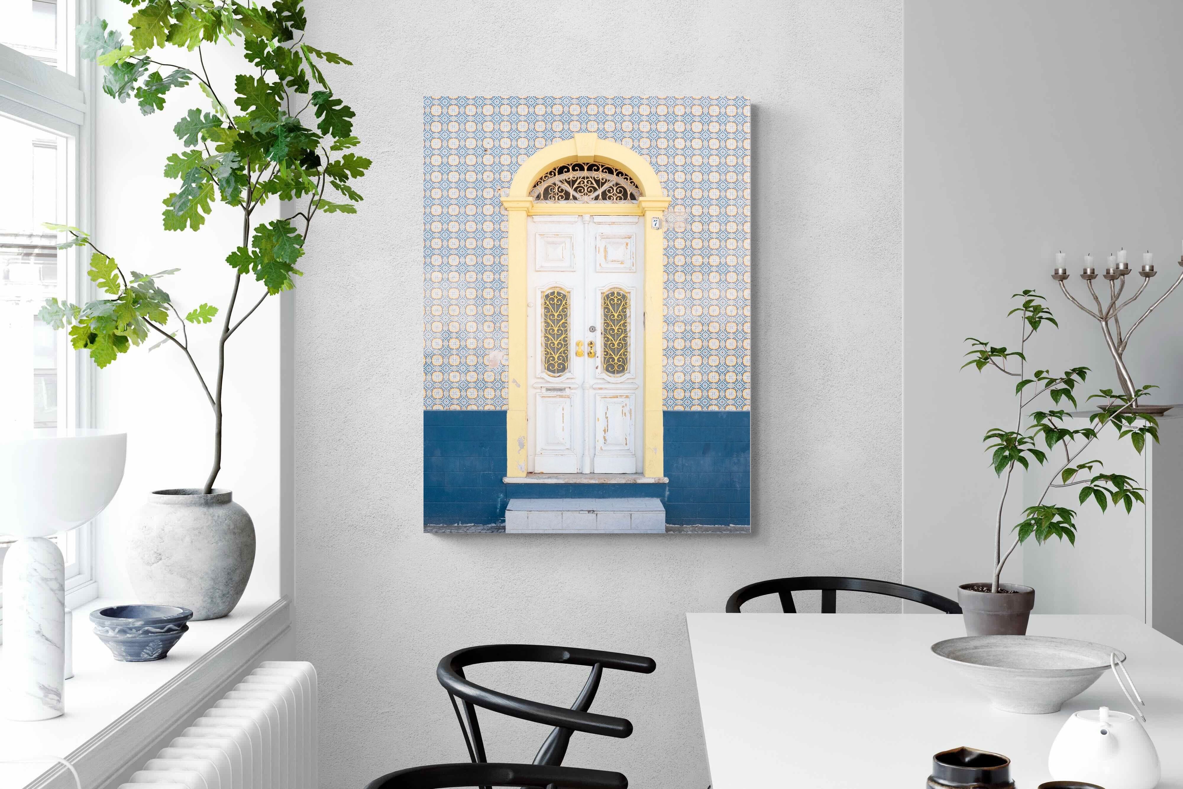 Pixalot Blue and Yellow Facade