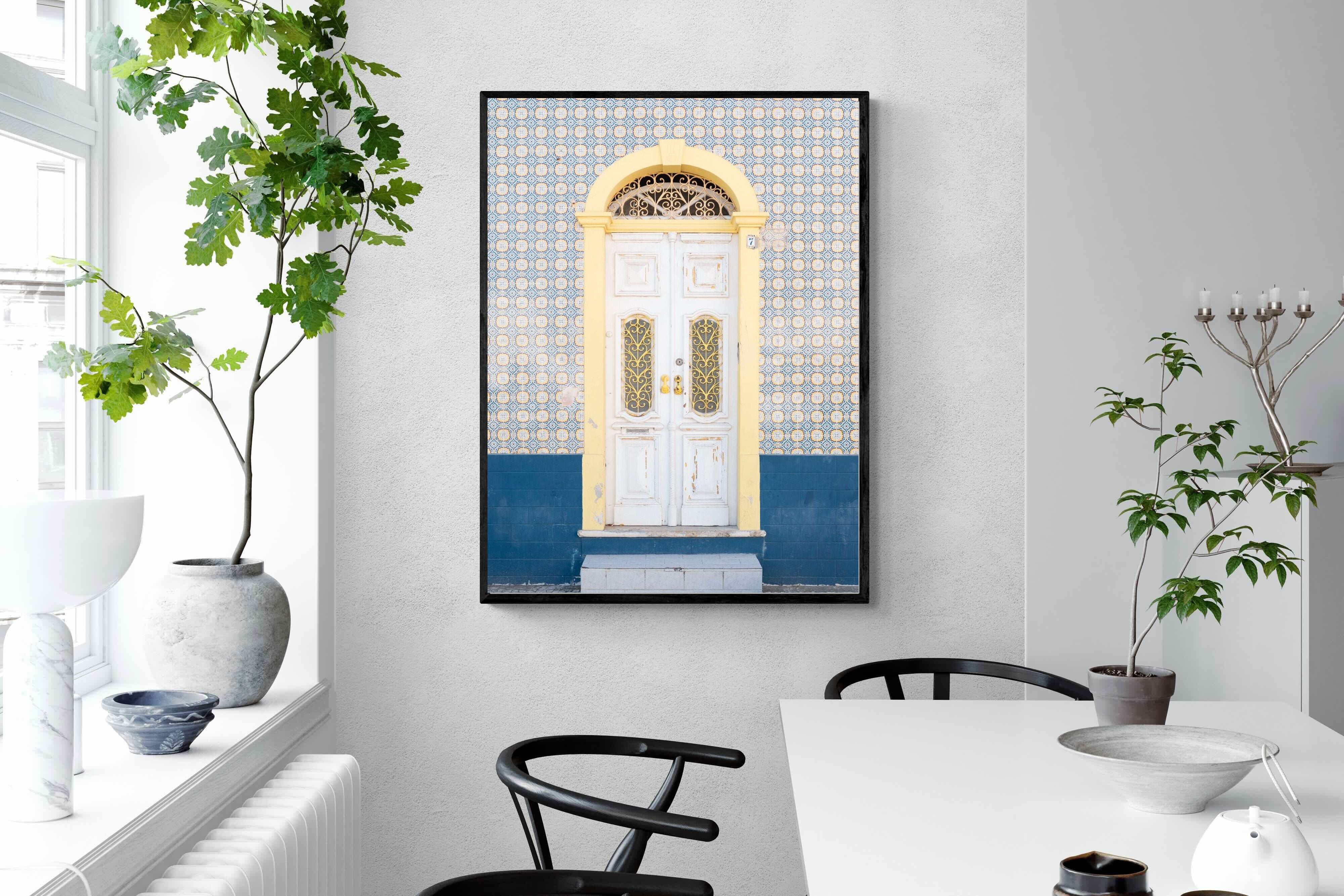 Pixalot Blue and Yellow Facade