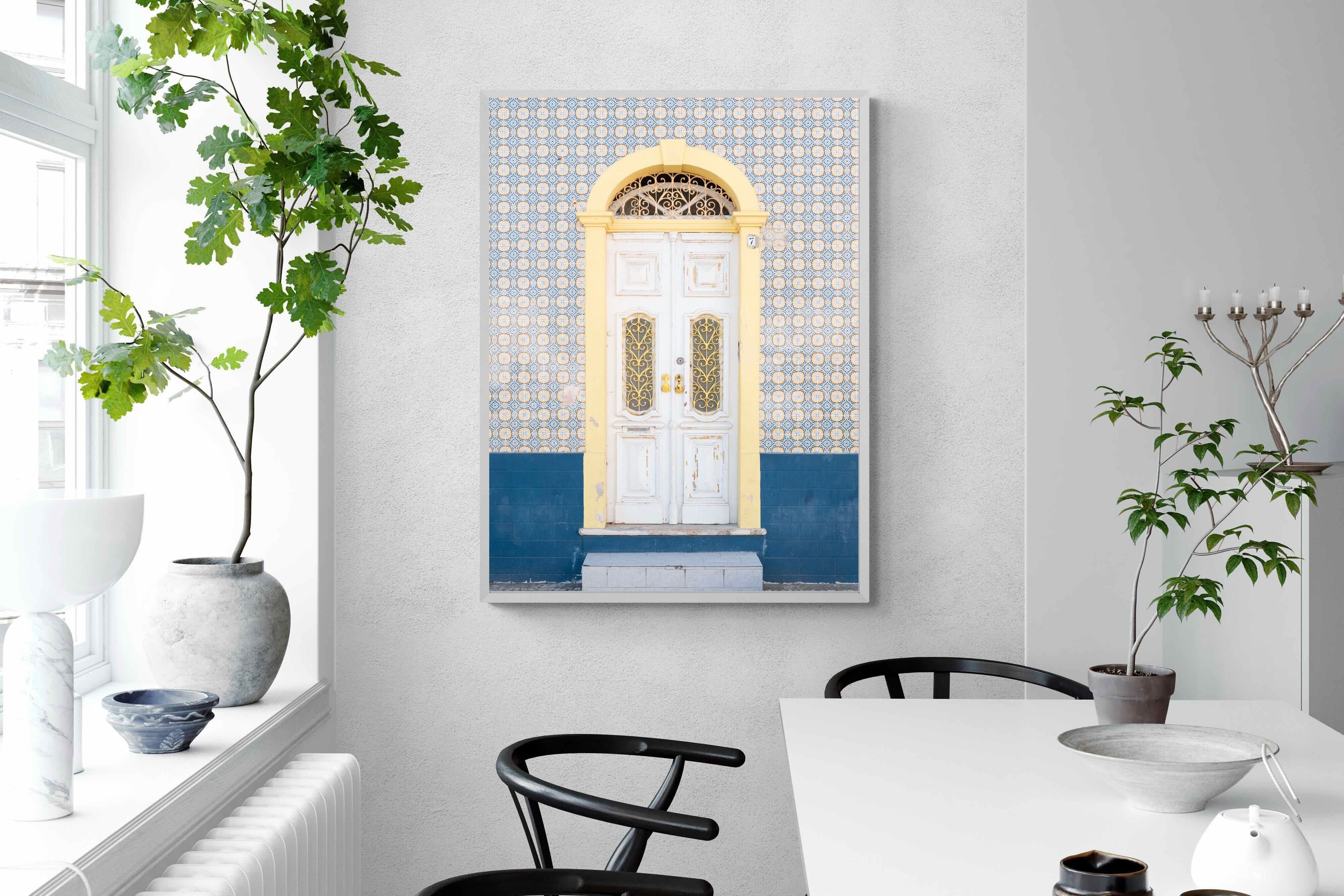 Pixalot Blue and Yellow Facade