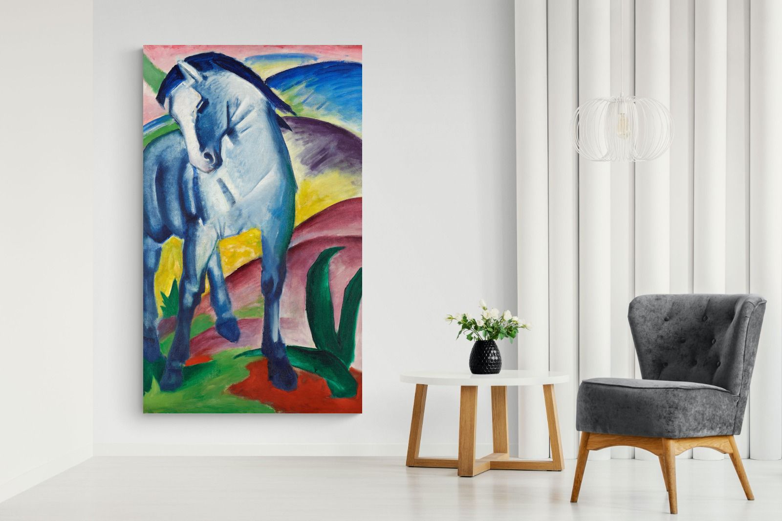 Pixalot Blue Horse