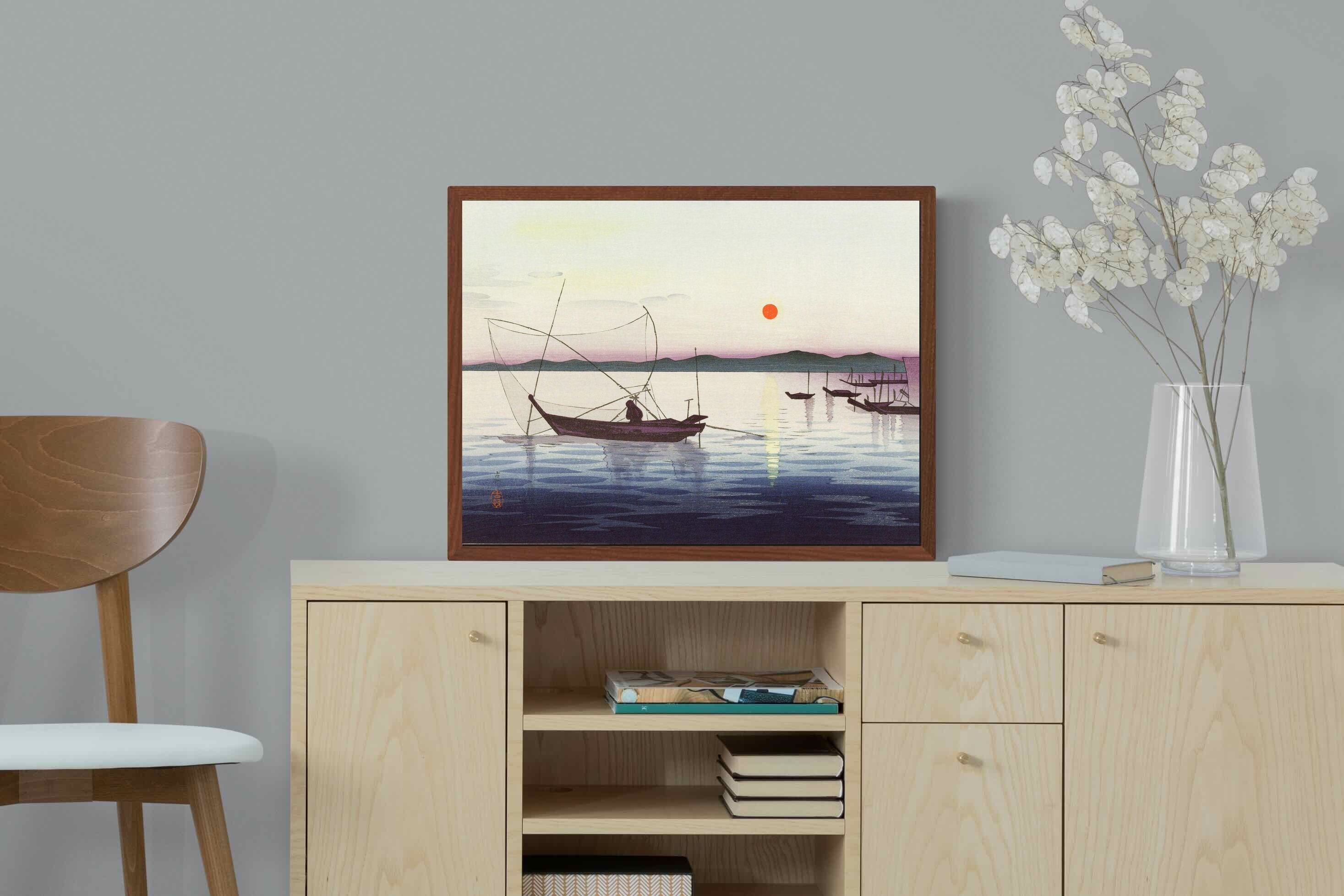 Pixalot Boats & Setting Sun