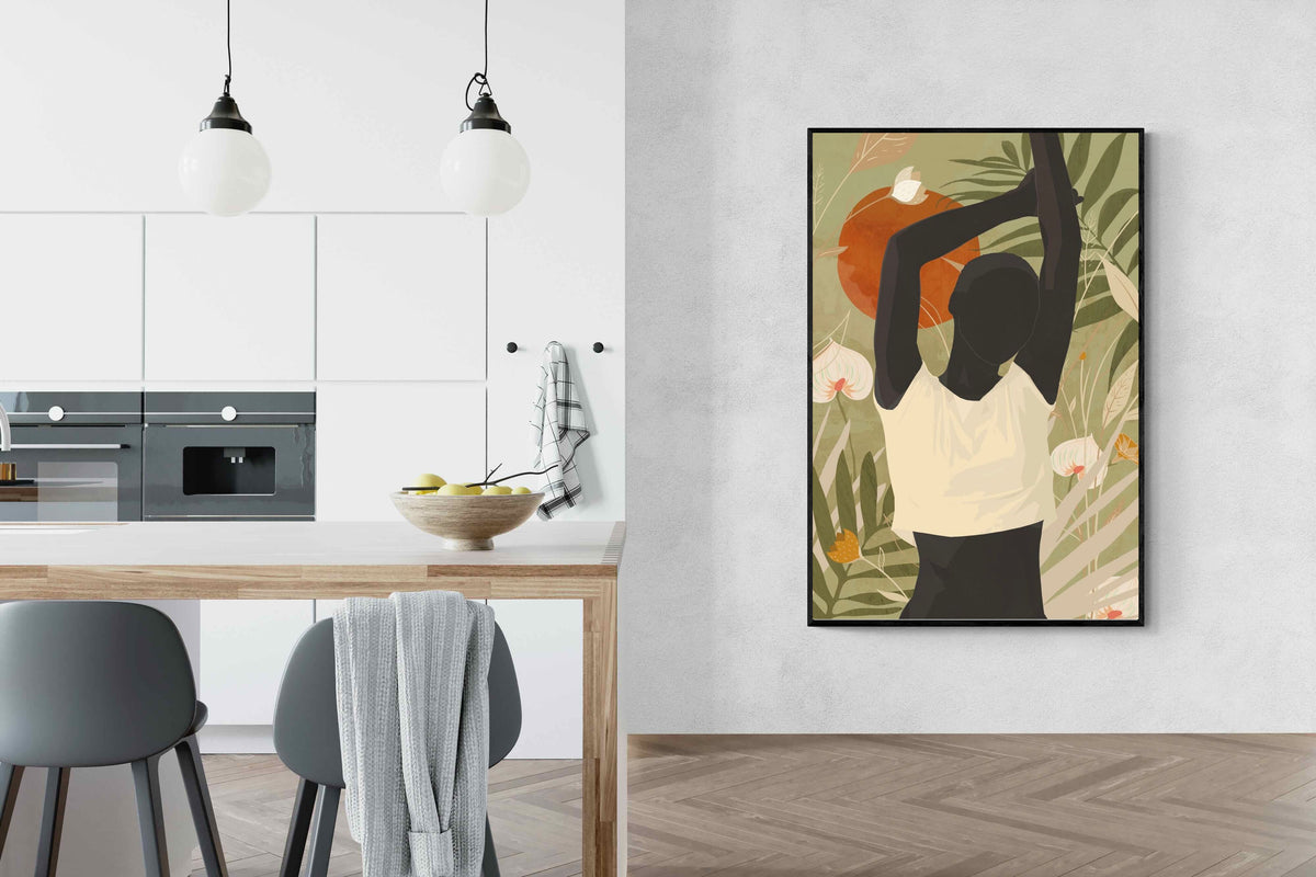 Pixalot ® Botanical Silhouette Woman