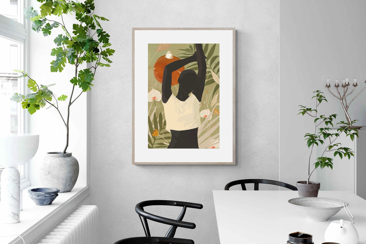 Pixalot ® Botanical Silhouette Woman