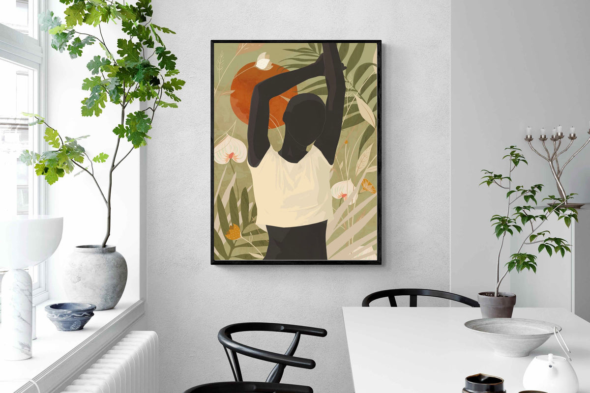 Pixalot ® Botanical Silhouette Woman