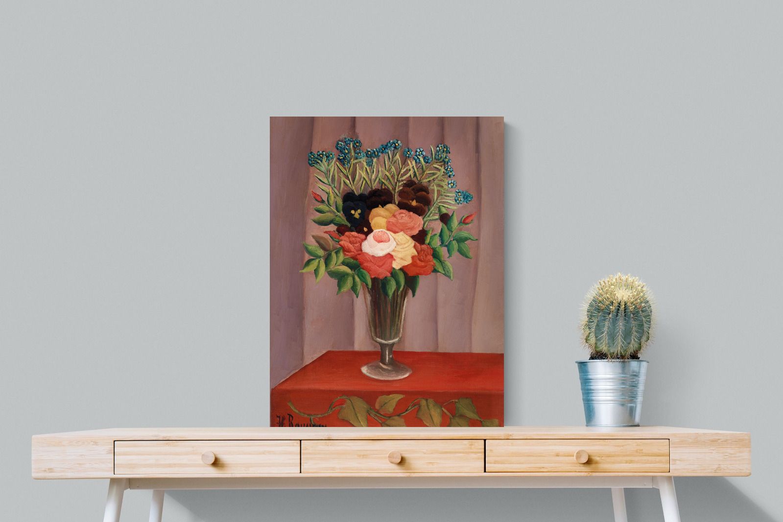 Pixalot Bouquet of Flowers with an Ivy Branch