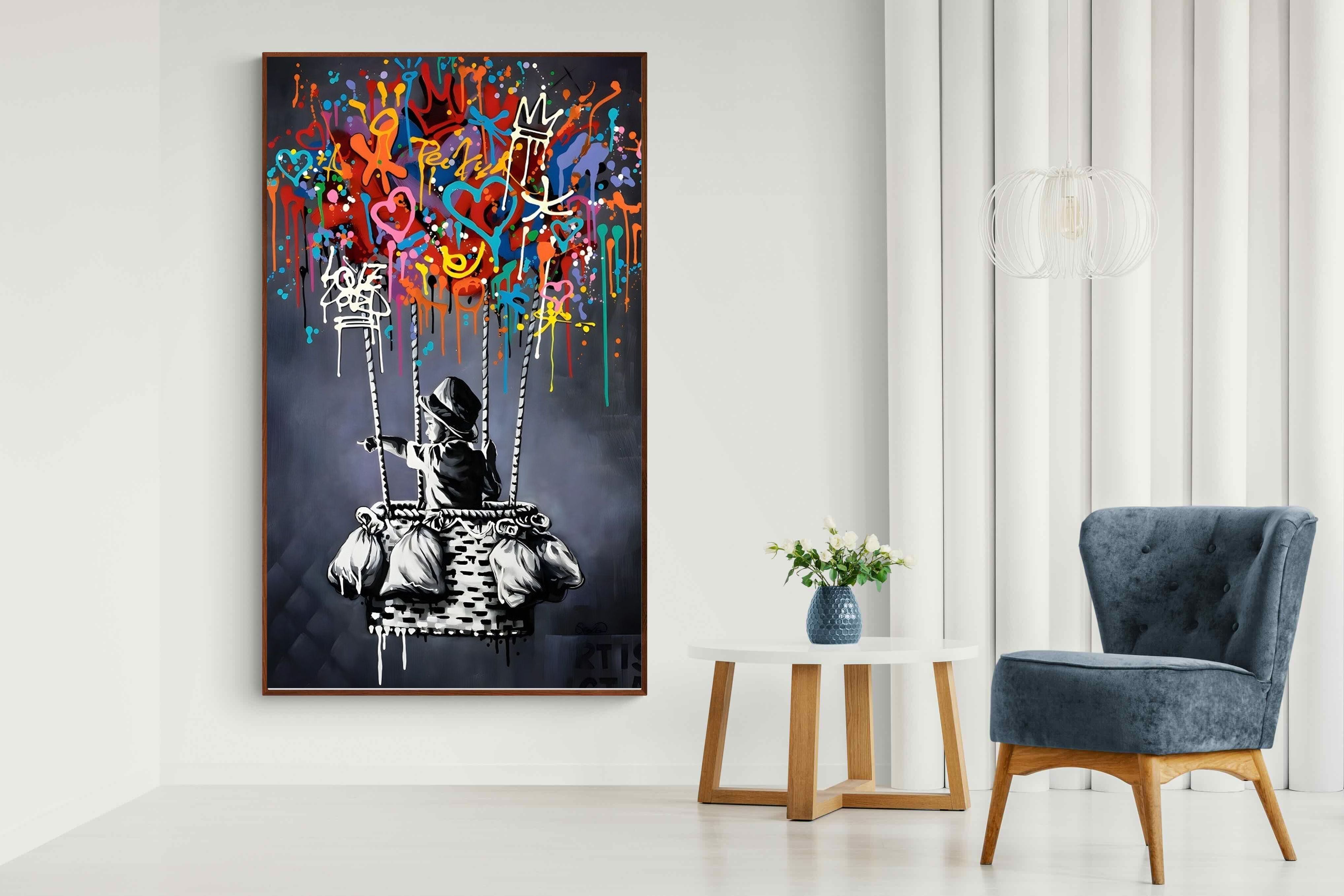 Pixalot Boy in Balloon