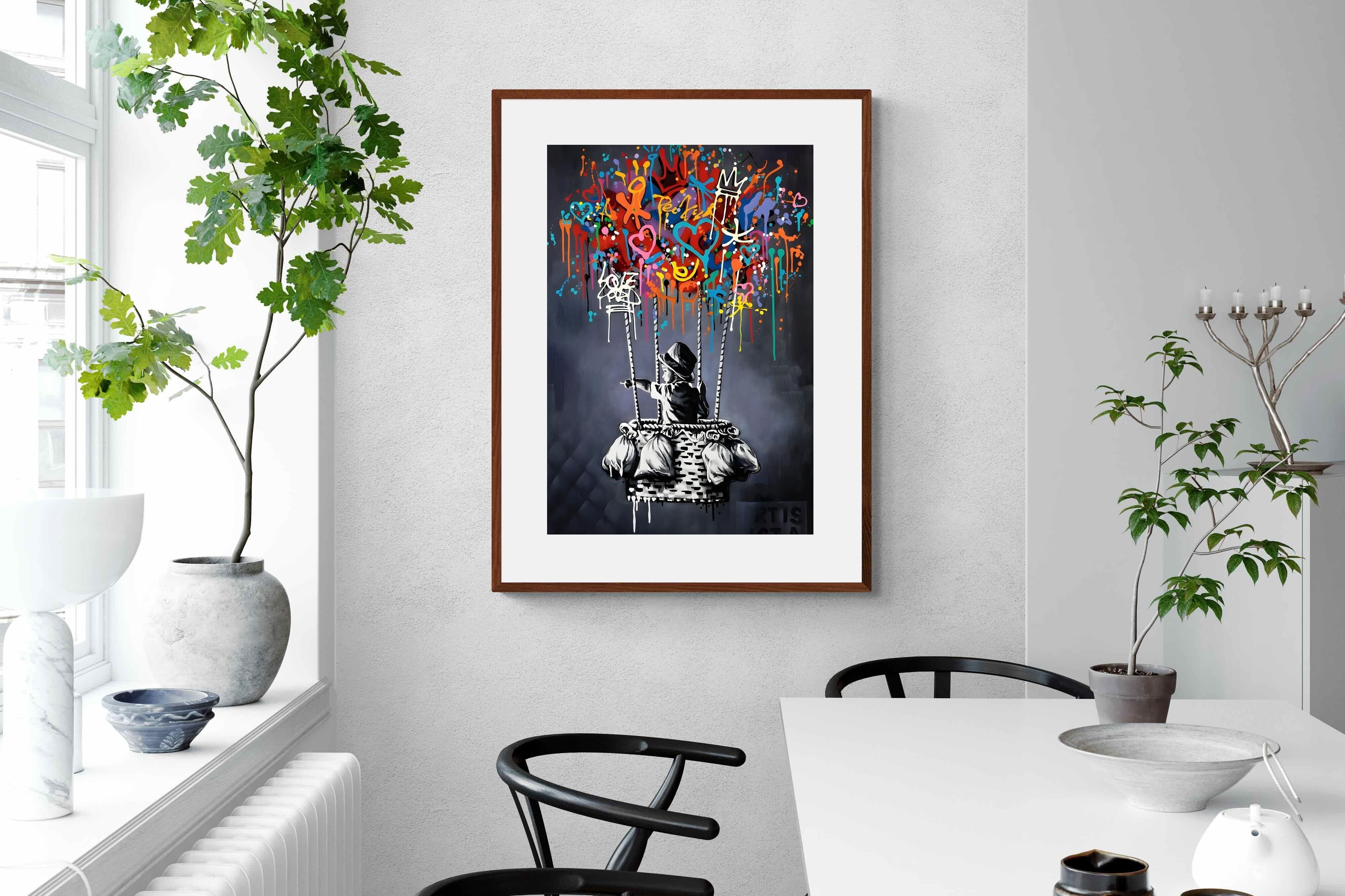 Pixalot Boy in Balloon