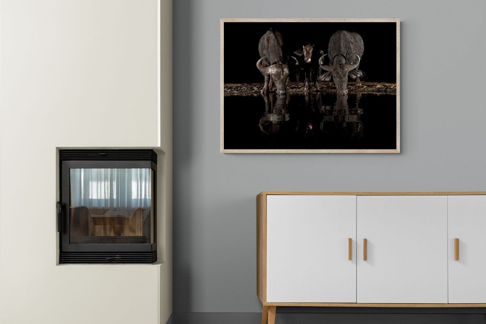 Pixalot Buffalo Family