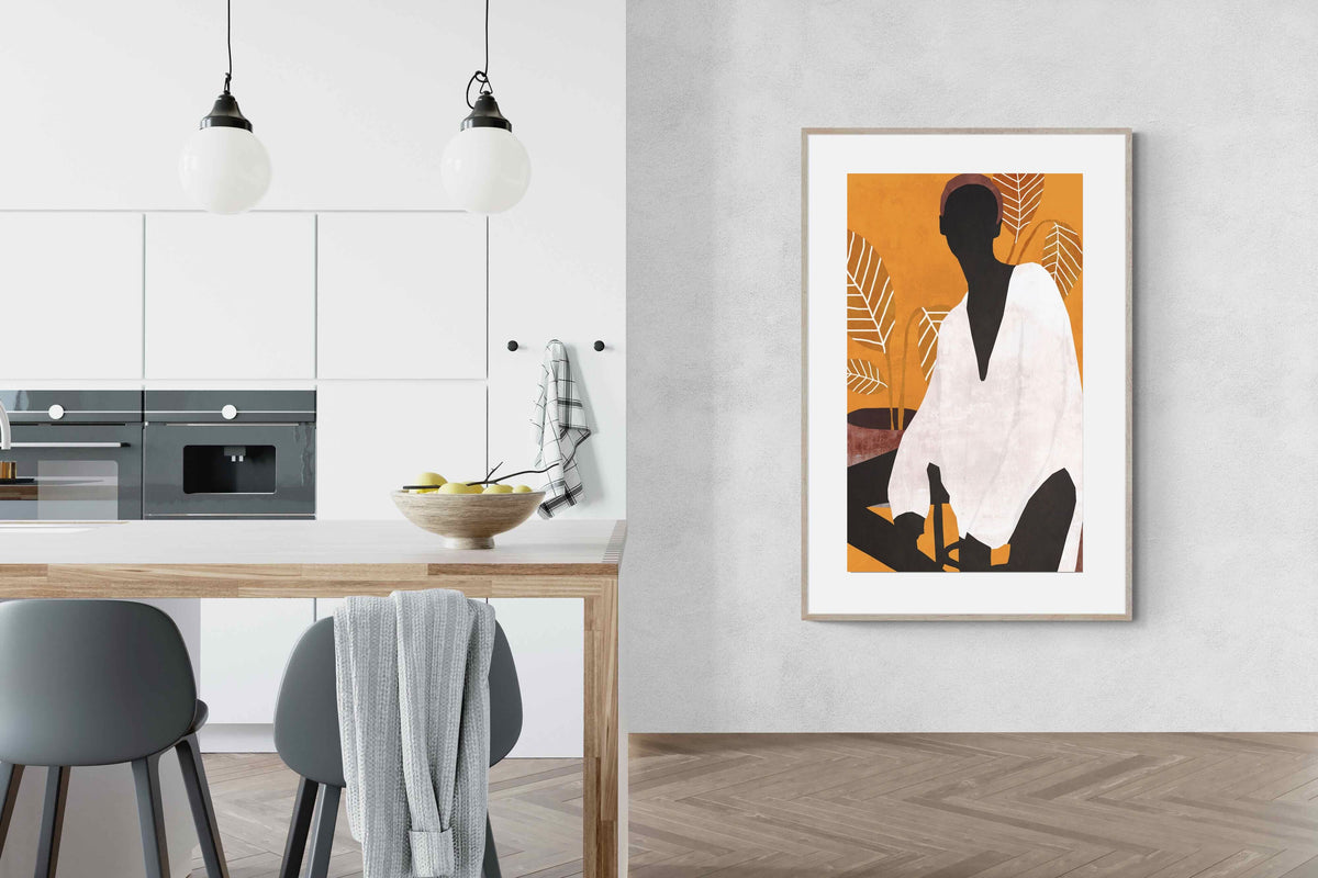 Pixalot ® Calm Silhouette With Plants