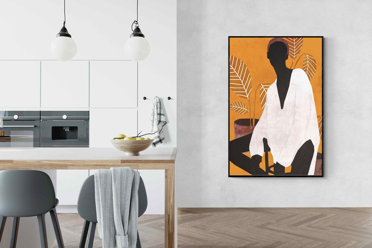 Pixalot ® Calm Silhouette With Plants