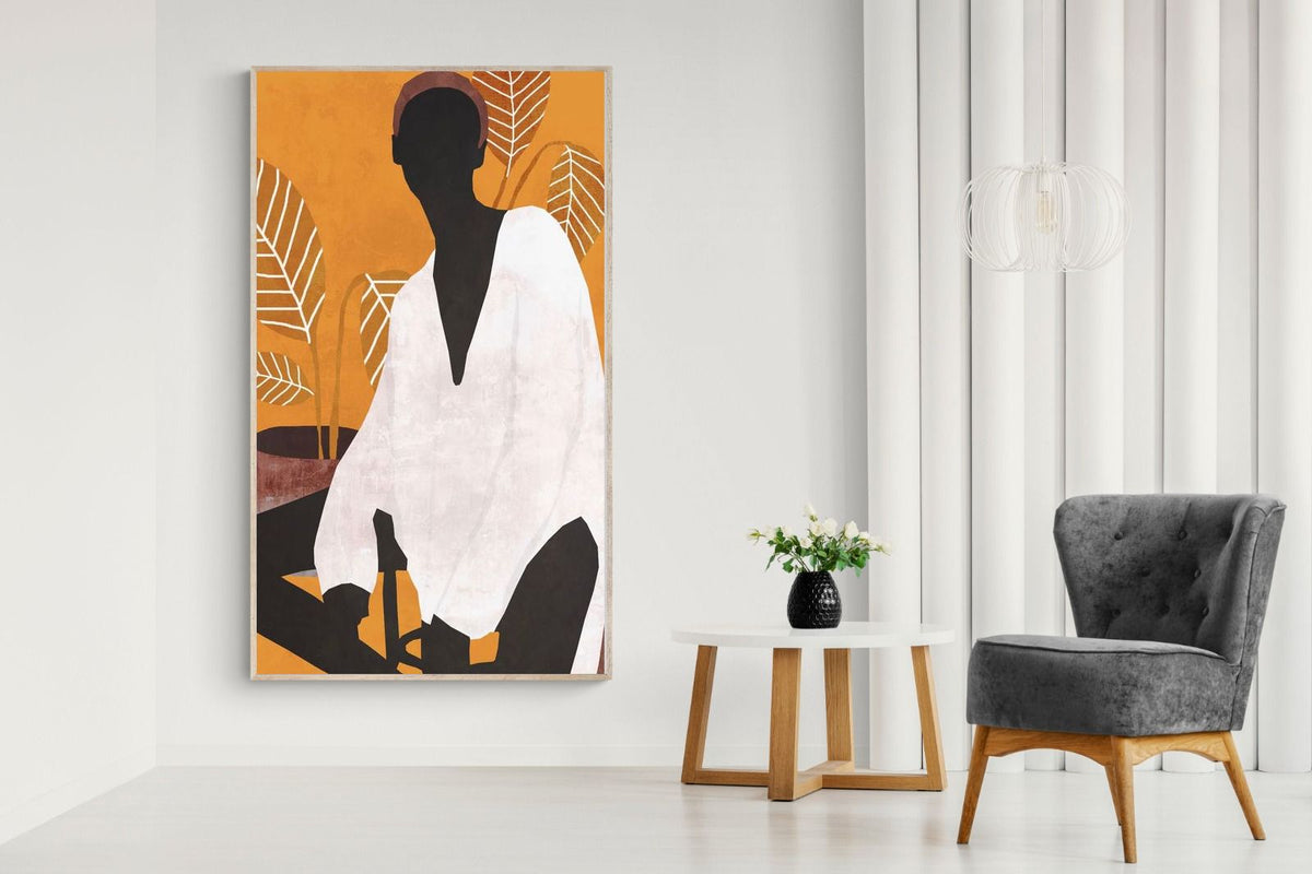 Pixalot ® Calm Silhouette With Plants