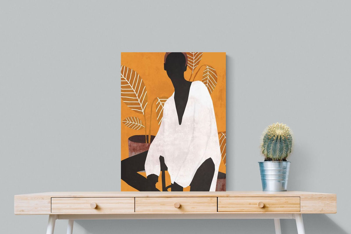 Pixalot ® Calm Silhouette With Plants
