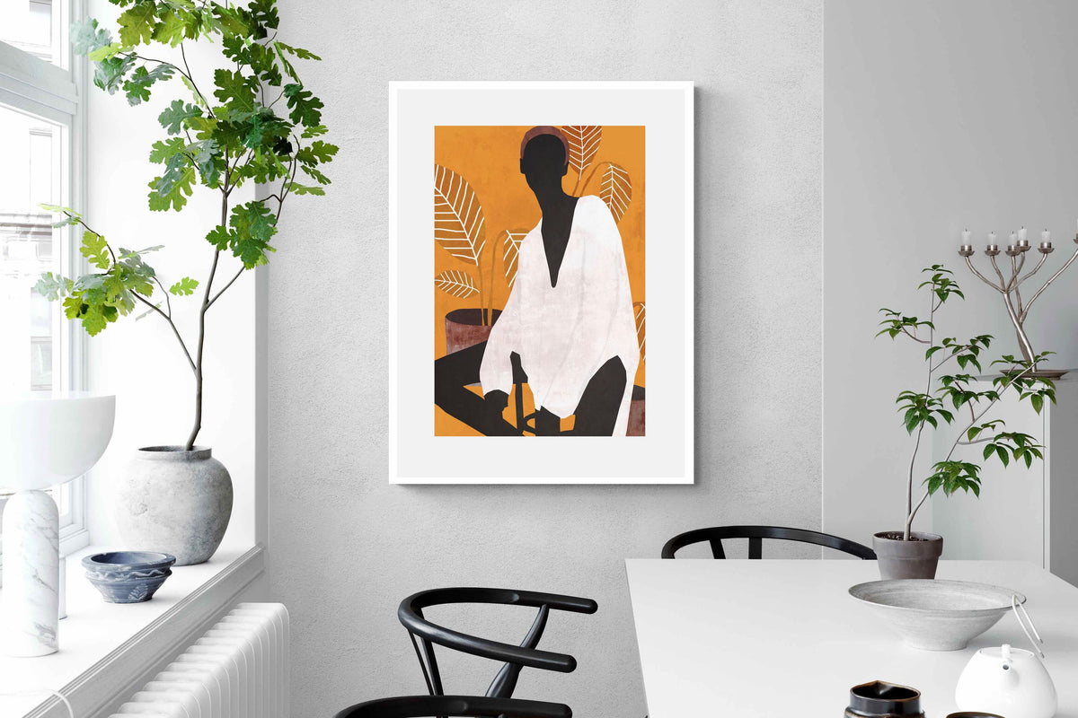 Pixalot ® Calm Silhouette With Plants