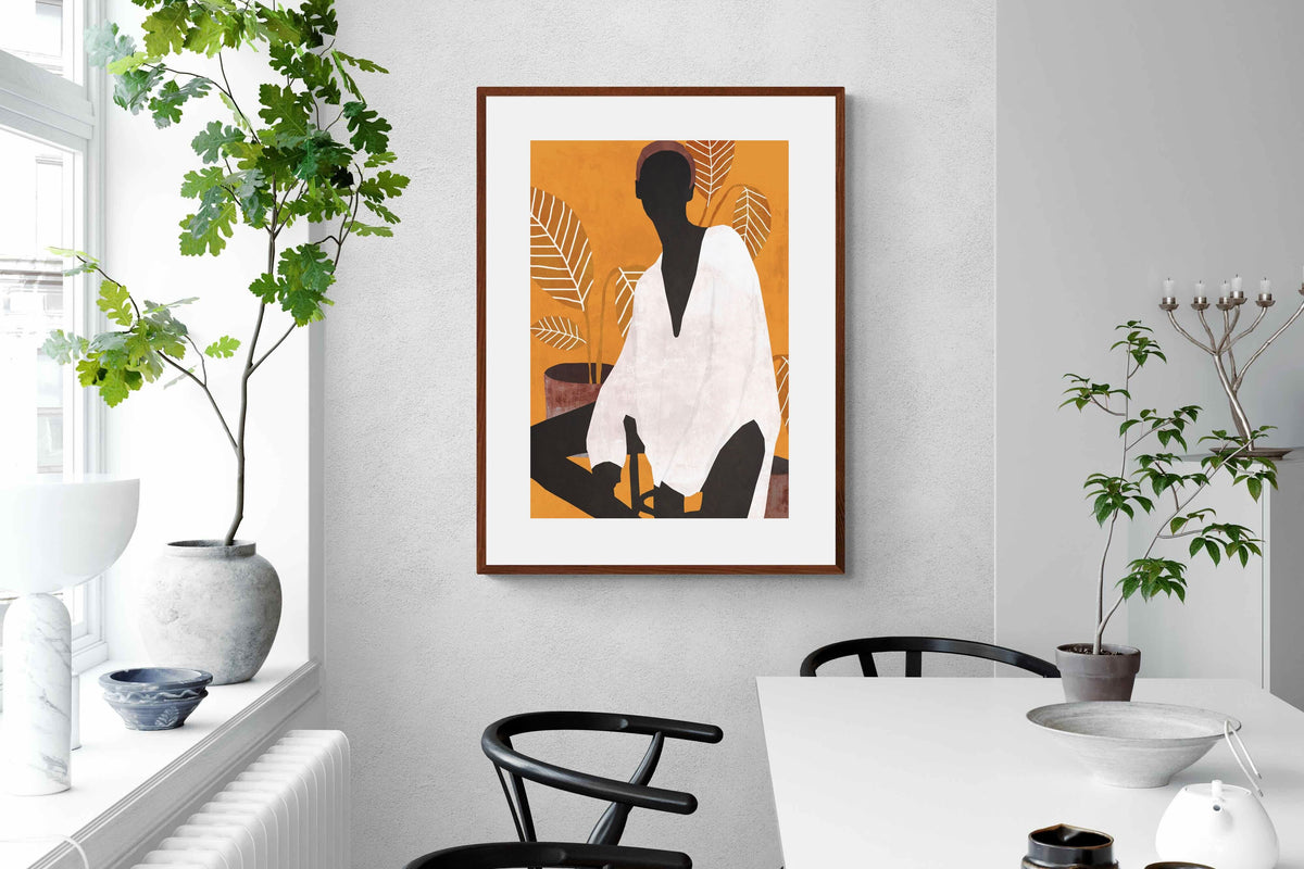 Pixalot ® Calm Silhouette With Plants