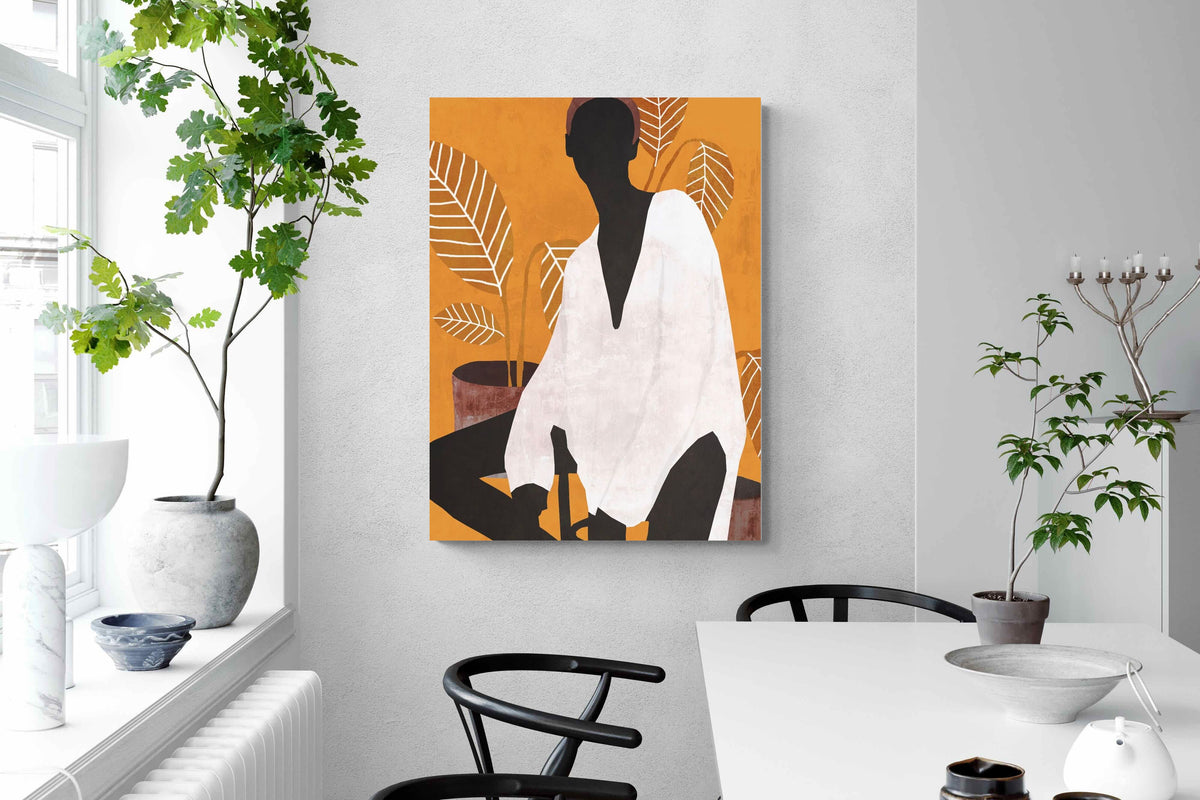 Pixalot ® Calm Silhouette With Plants